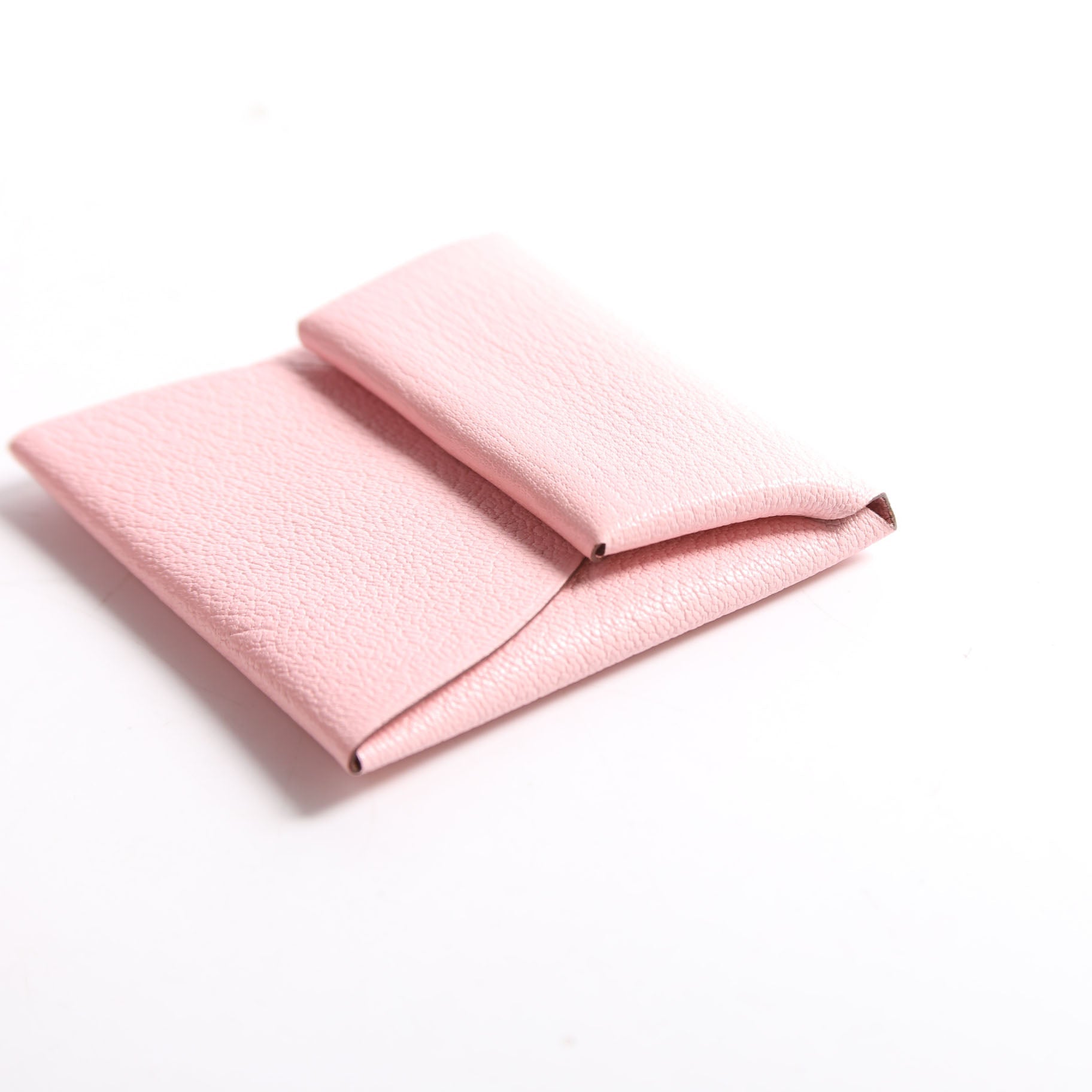 Bastia Change Purse Chevre Leather Pink