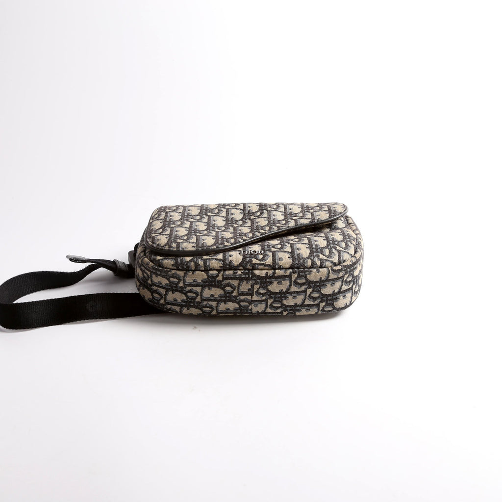 Dior Oblique World Tour Belt Bag Navy/Beige