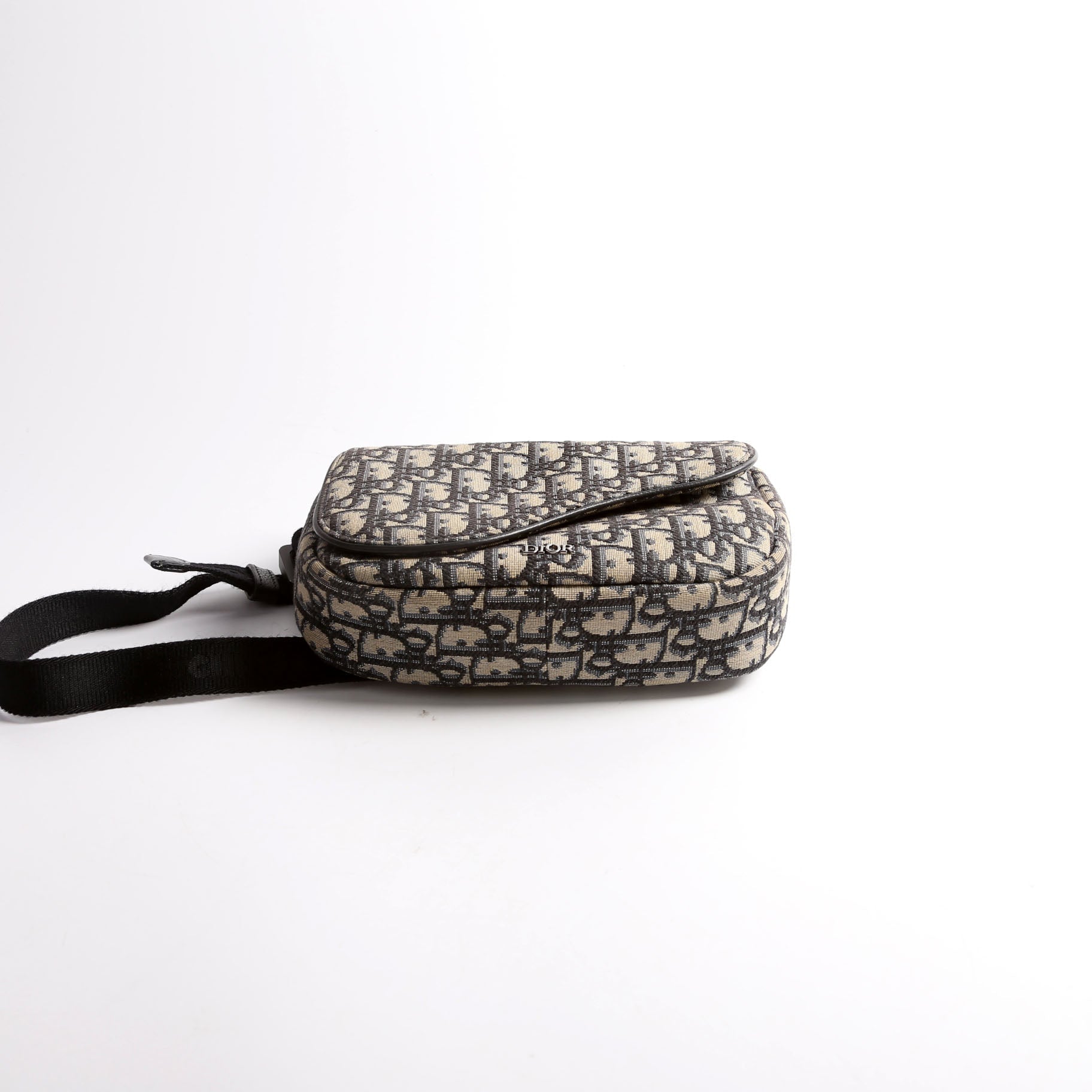 Dior Oblique World Tour Belt Bag Navy/Beige