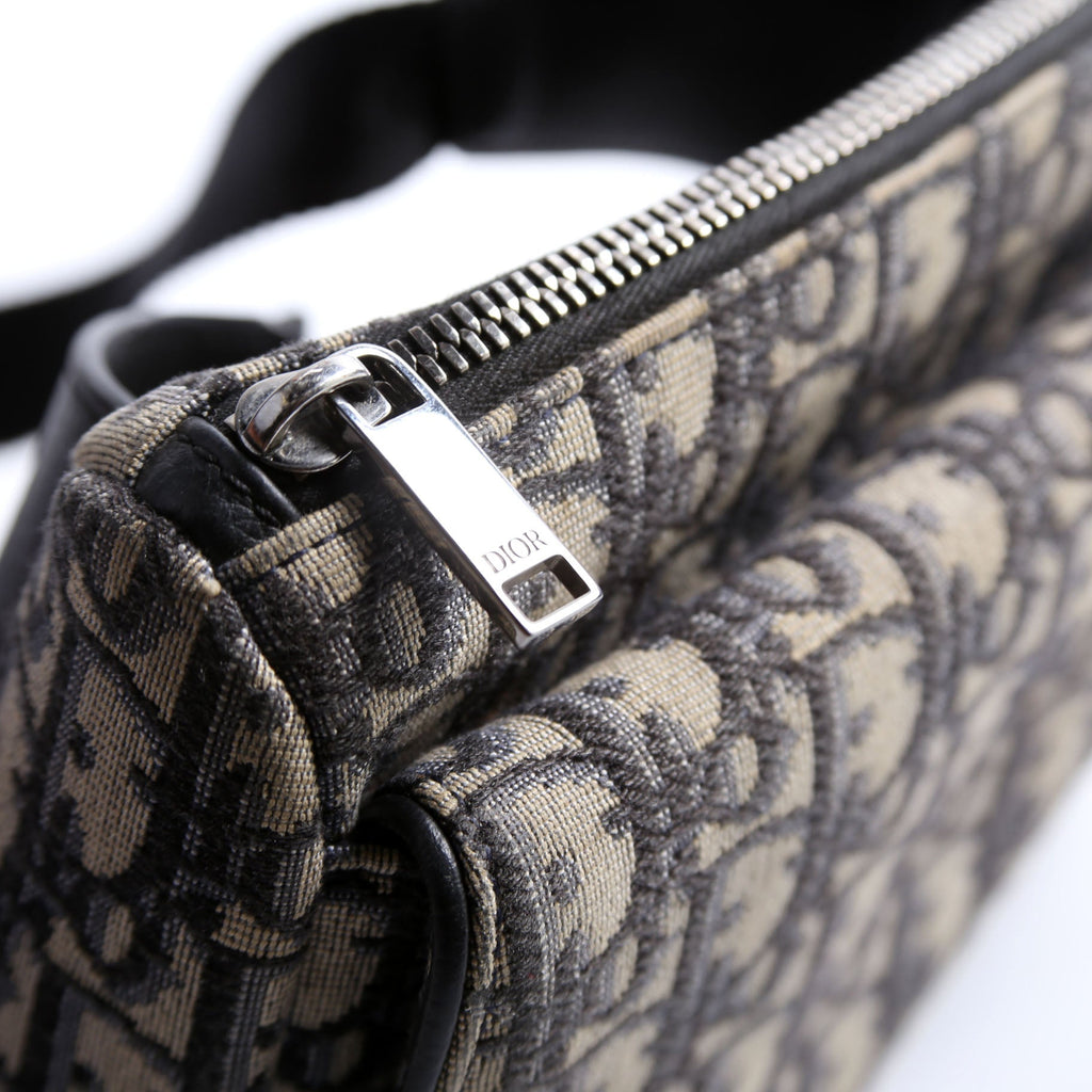 Dior Oblique World Tour Belt Bag Navy/Beige