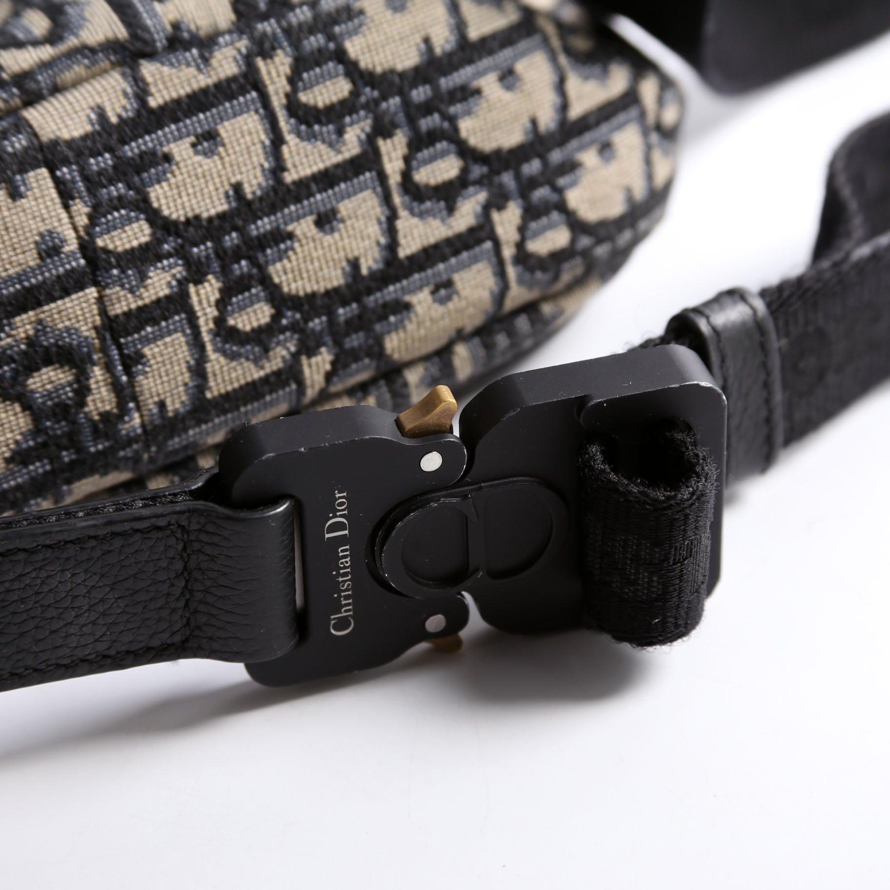 Dior Oblique World Tour Belt Bag Navy/Beige