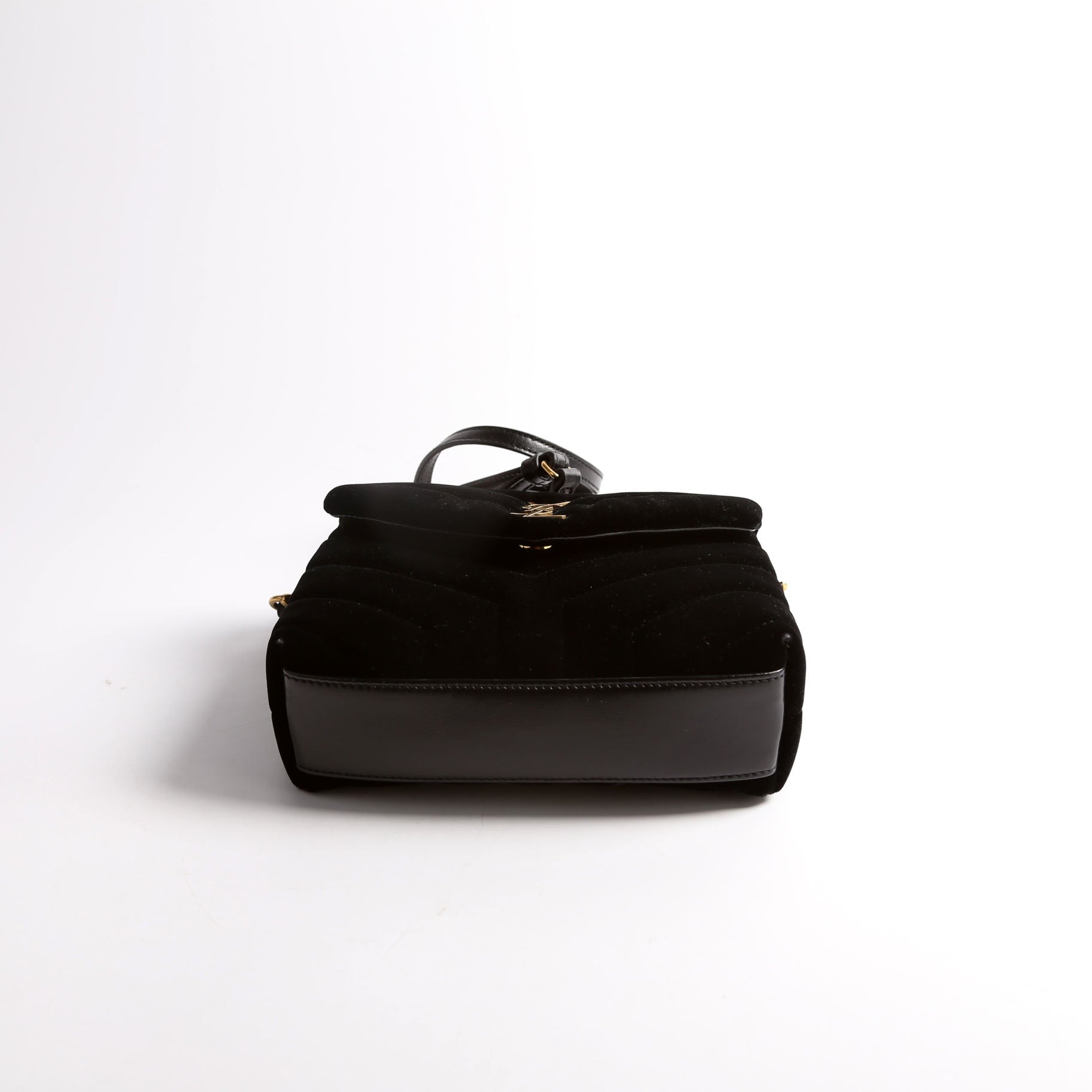 LouLou Satchel Top Crossbody Velvet 467072 Black