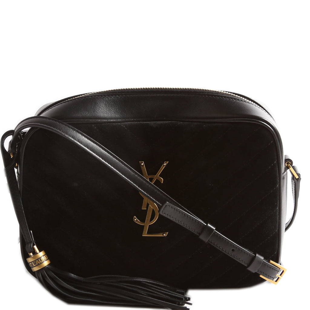 Lou Camera Bag Suede 612544 Black