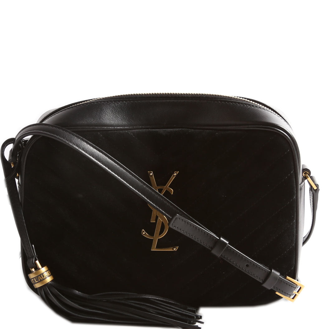 Lou Camera Bag Suede 612544 Black