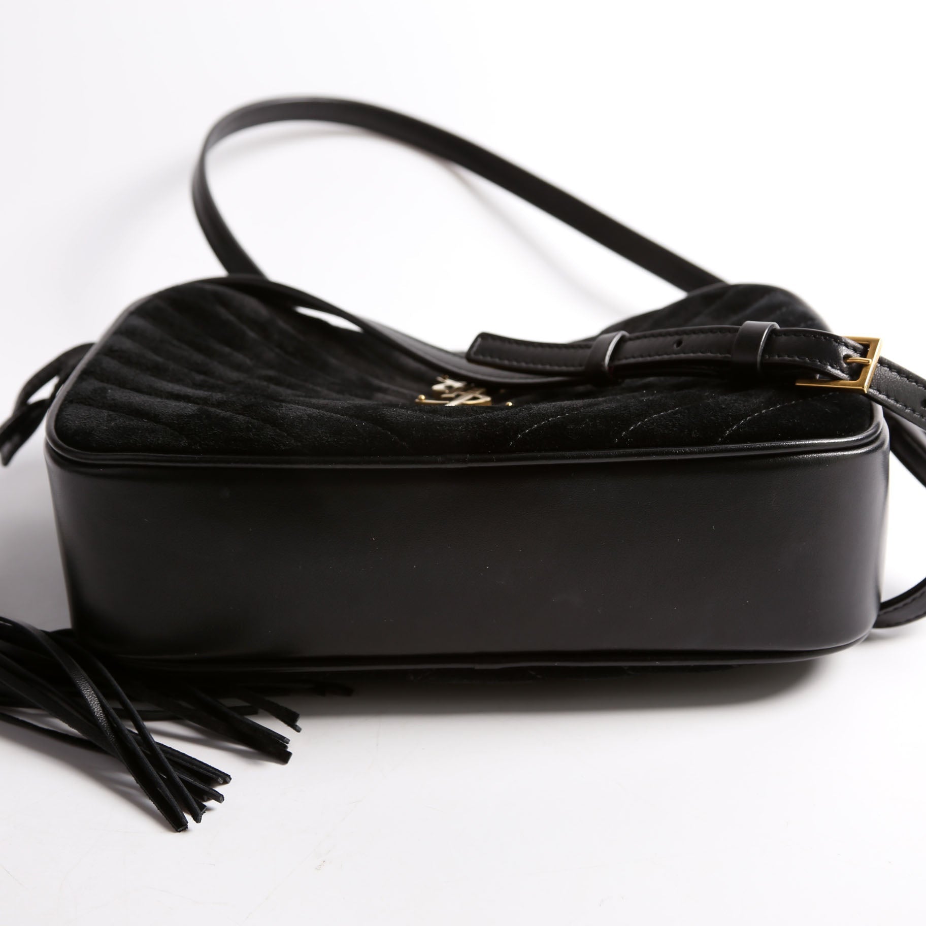 Lou Camera Bag Suede 612544 Black
