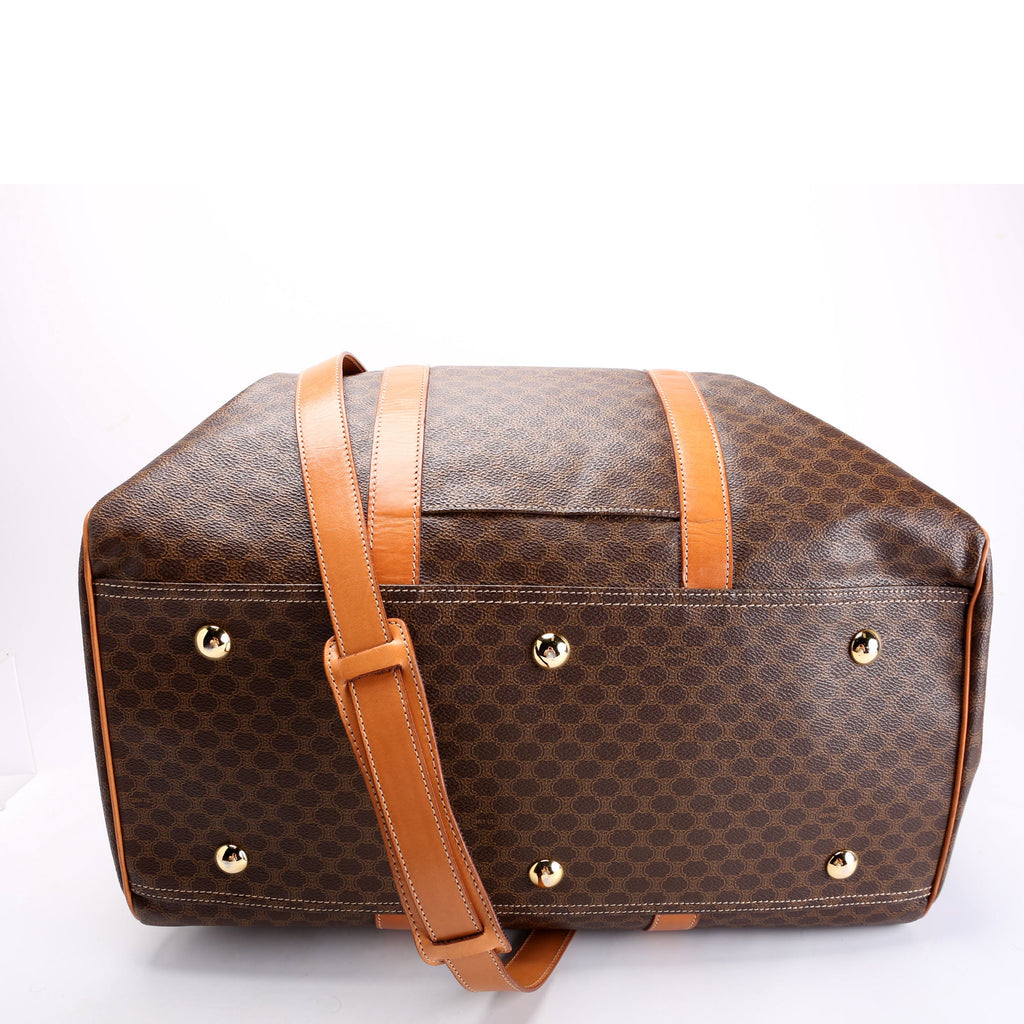 Macadam Canvas Medium Duffle Bag Vintage
