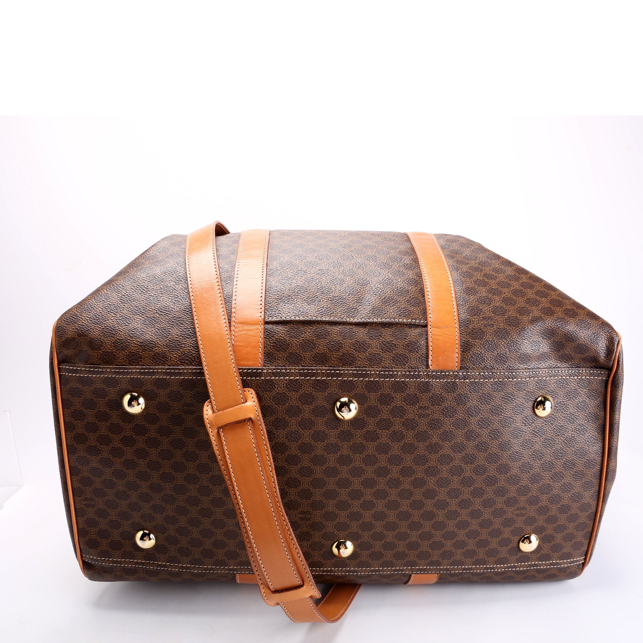 Macadam Canvas Medium Duffle Bag Vintage