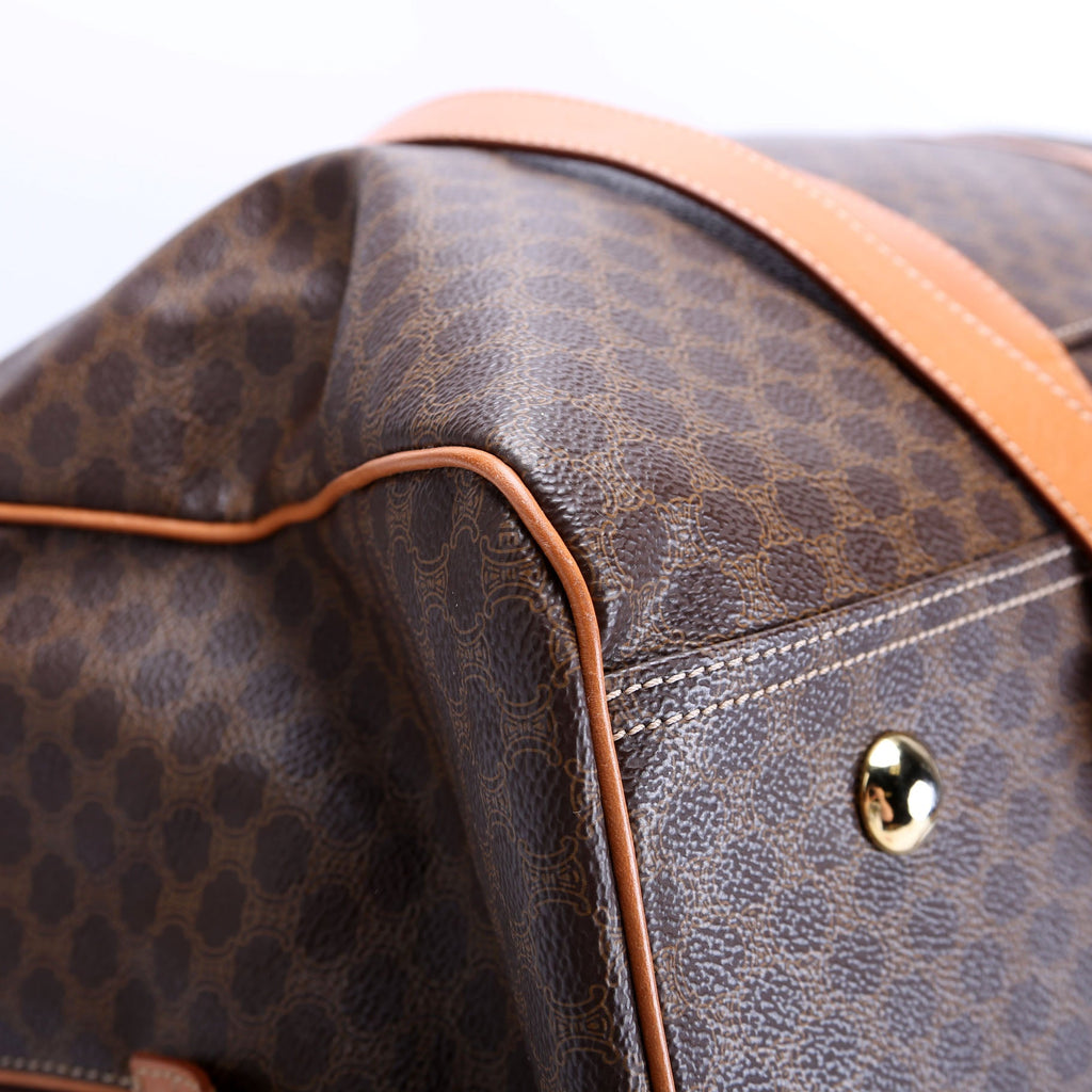 Macadam Canvas Medium Duffle Bag Vintage