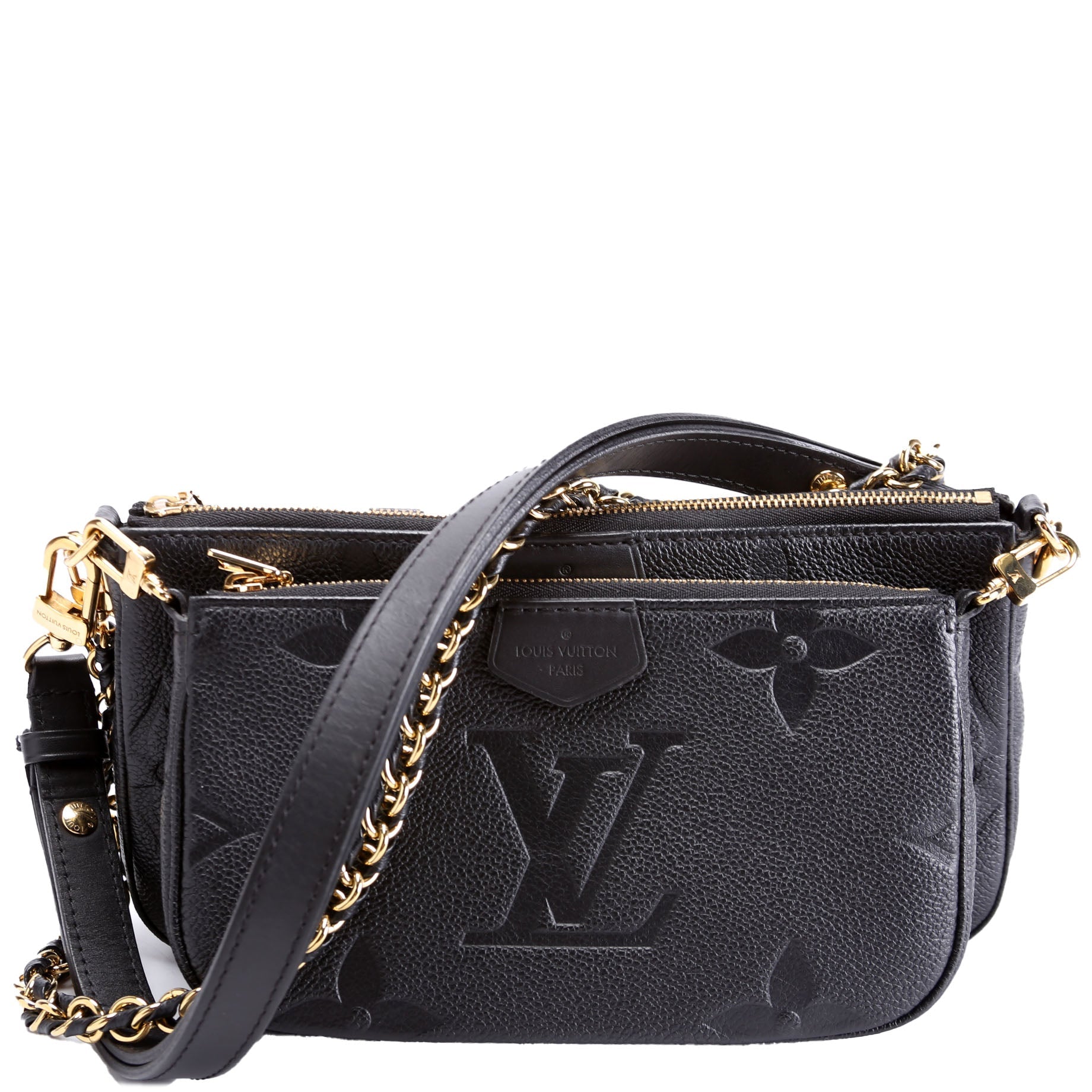 Multi Pochette Empreinte Black