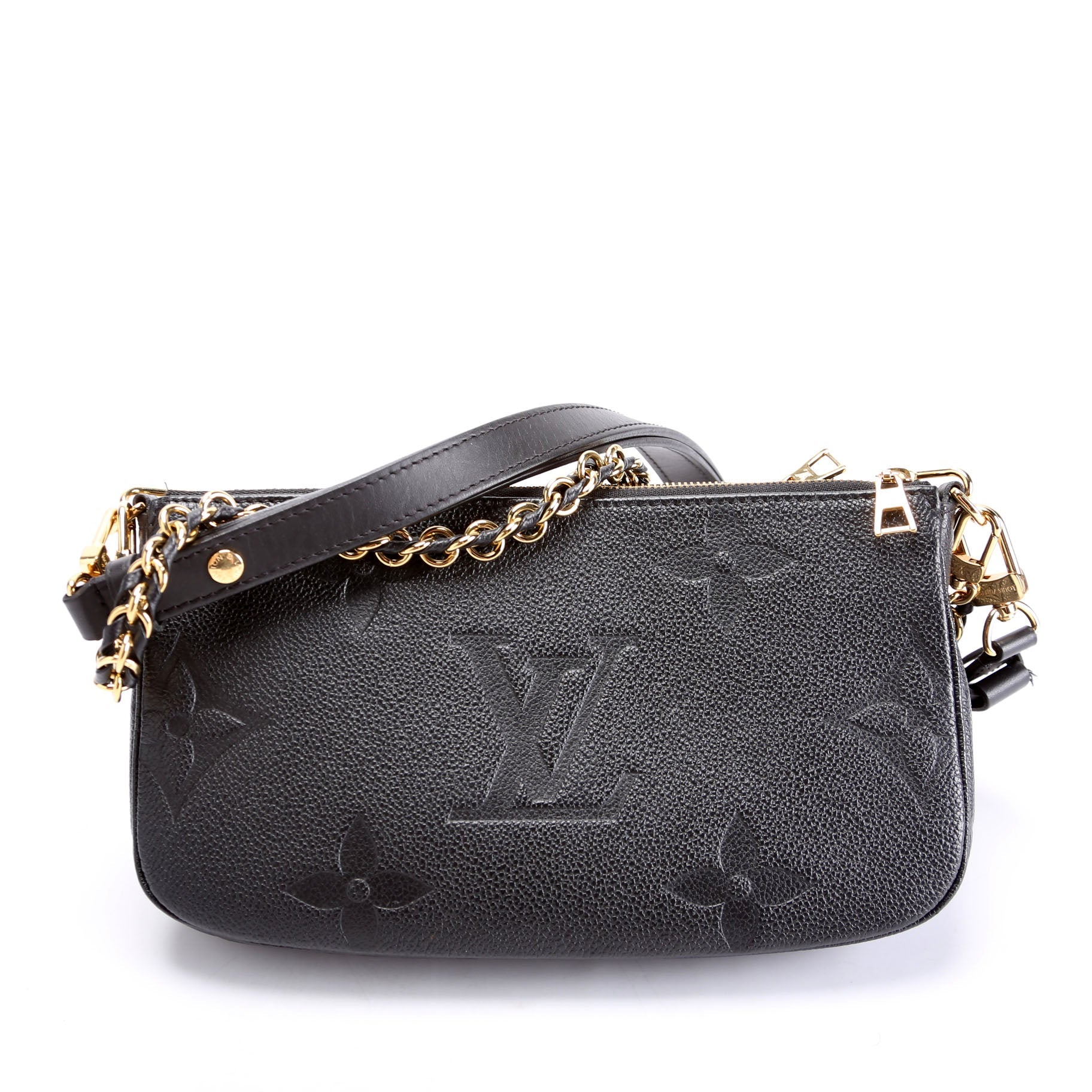 Multi Pochette Empreinte Black