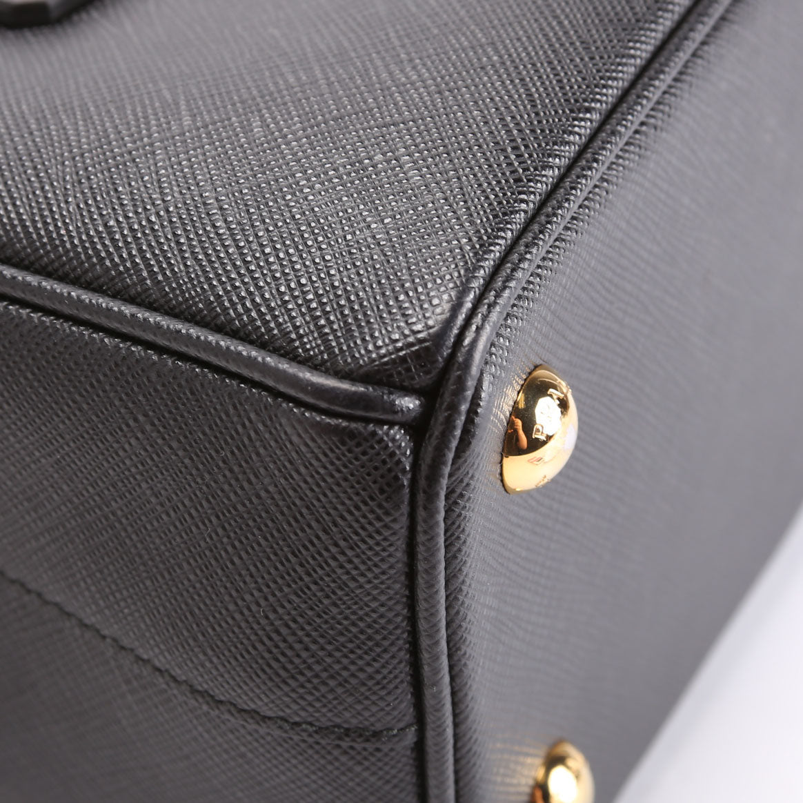 1BA906 Saffiano Lux Galleria Mini Black