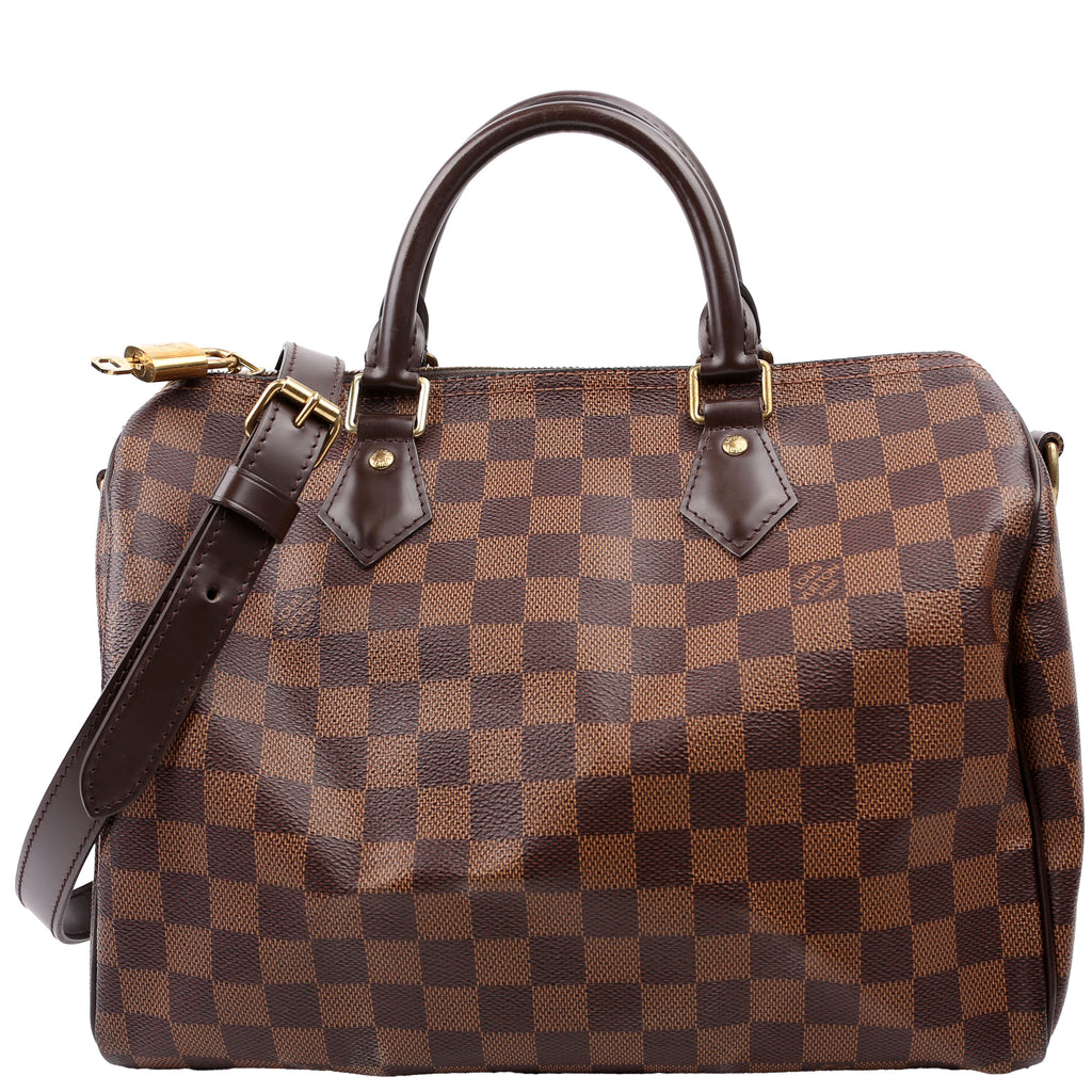 Speedy 30 Bandouliere Damier Ebene