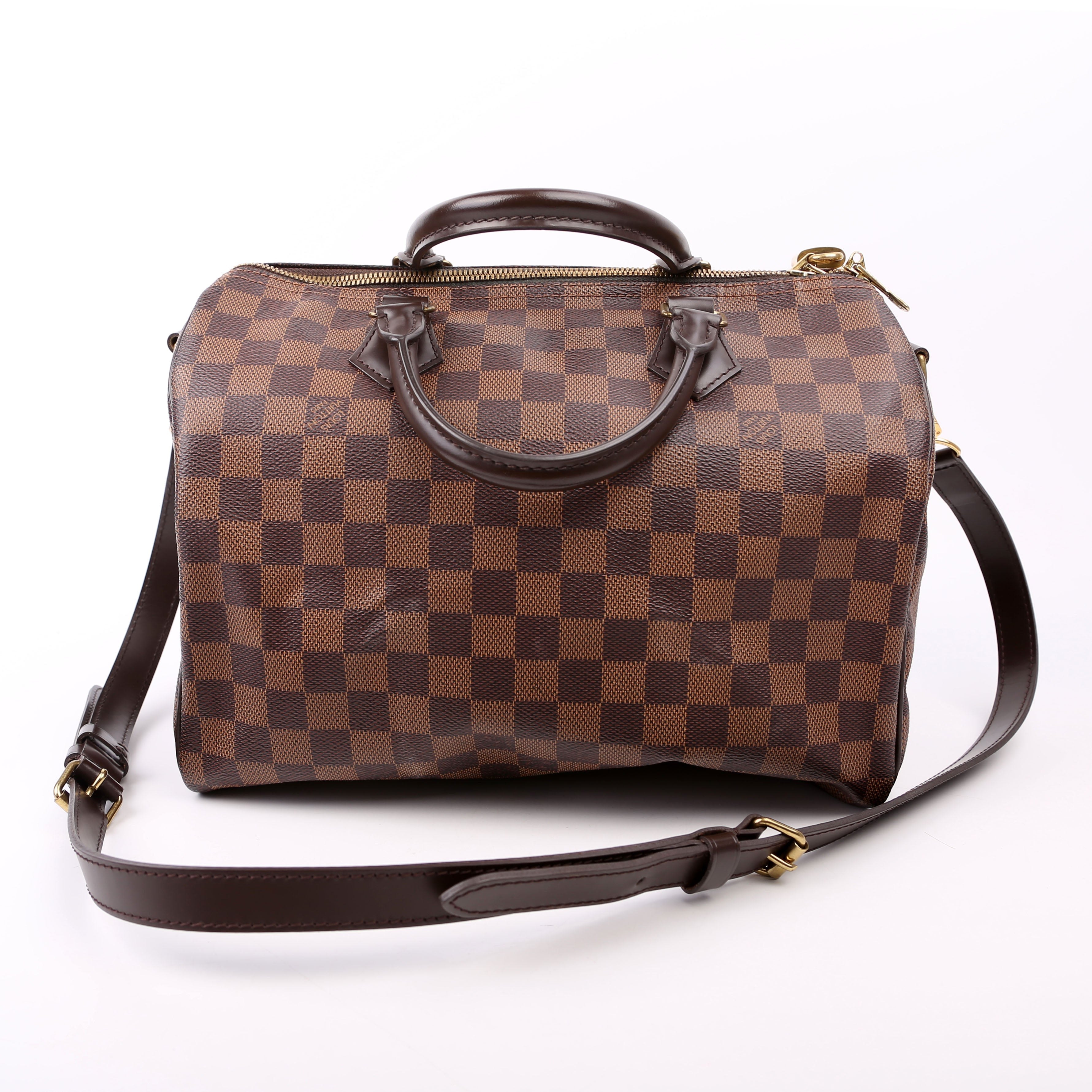 Speedy 30 Bandouliere Damier Ebene