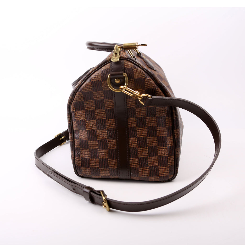 Speedy 30 Bandouliere Damier Ebene