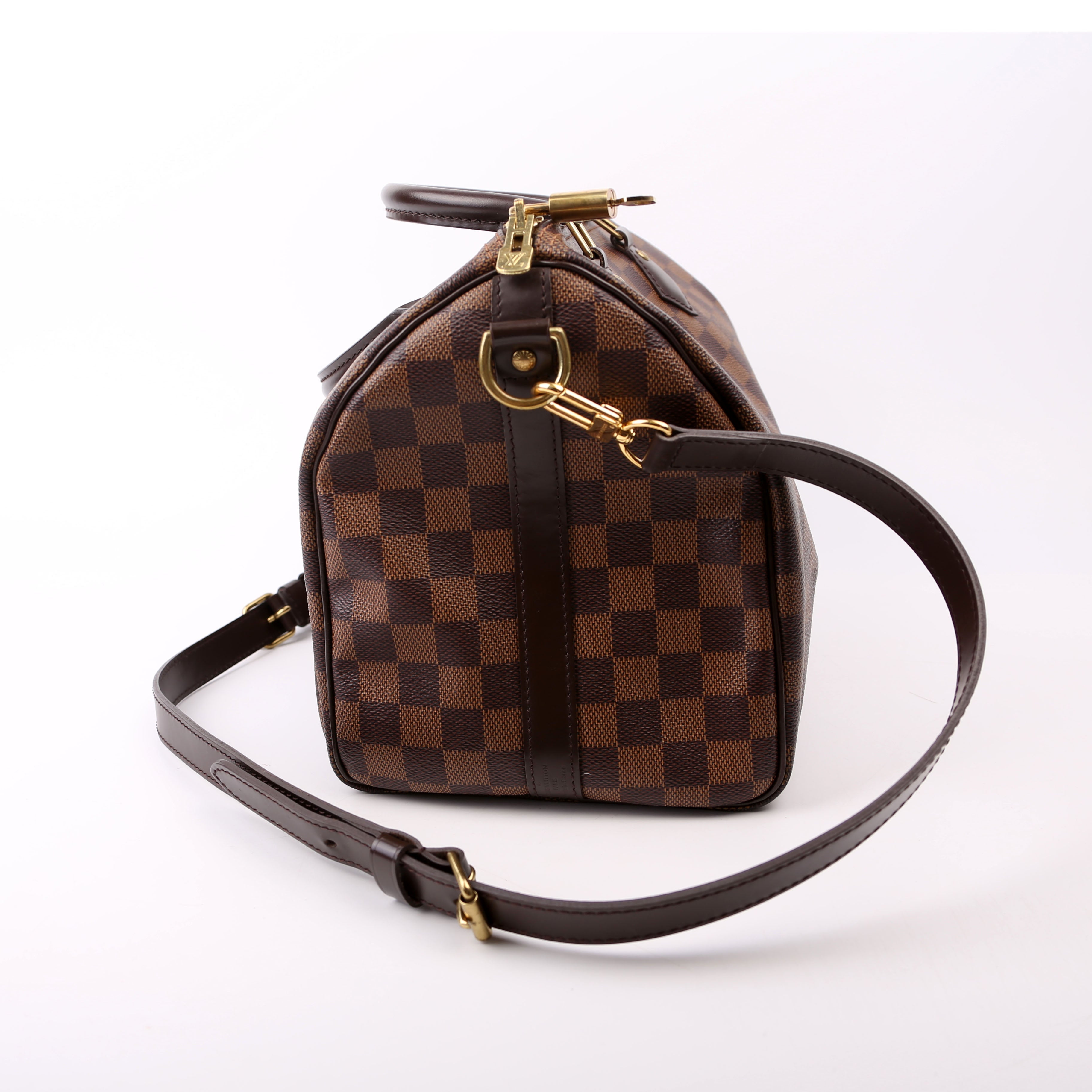 Speedy 30 Bandouliere Damier Ebene