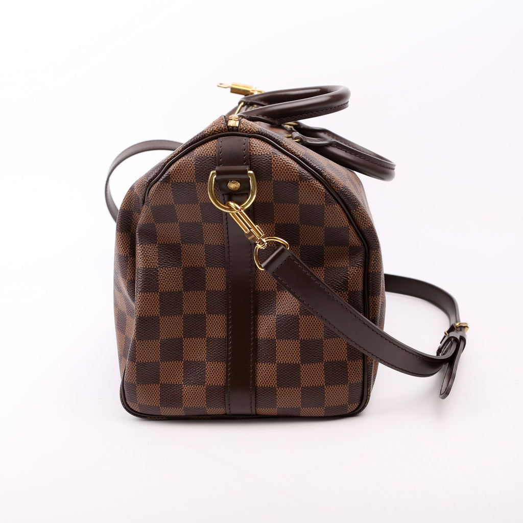 Speedy 30 Bandouliere Damier Ebene