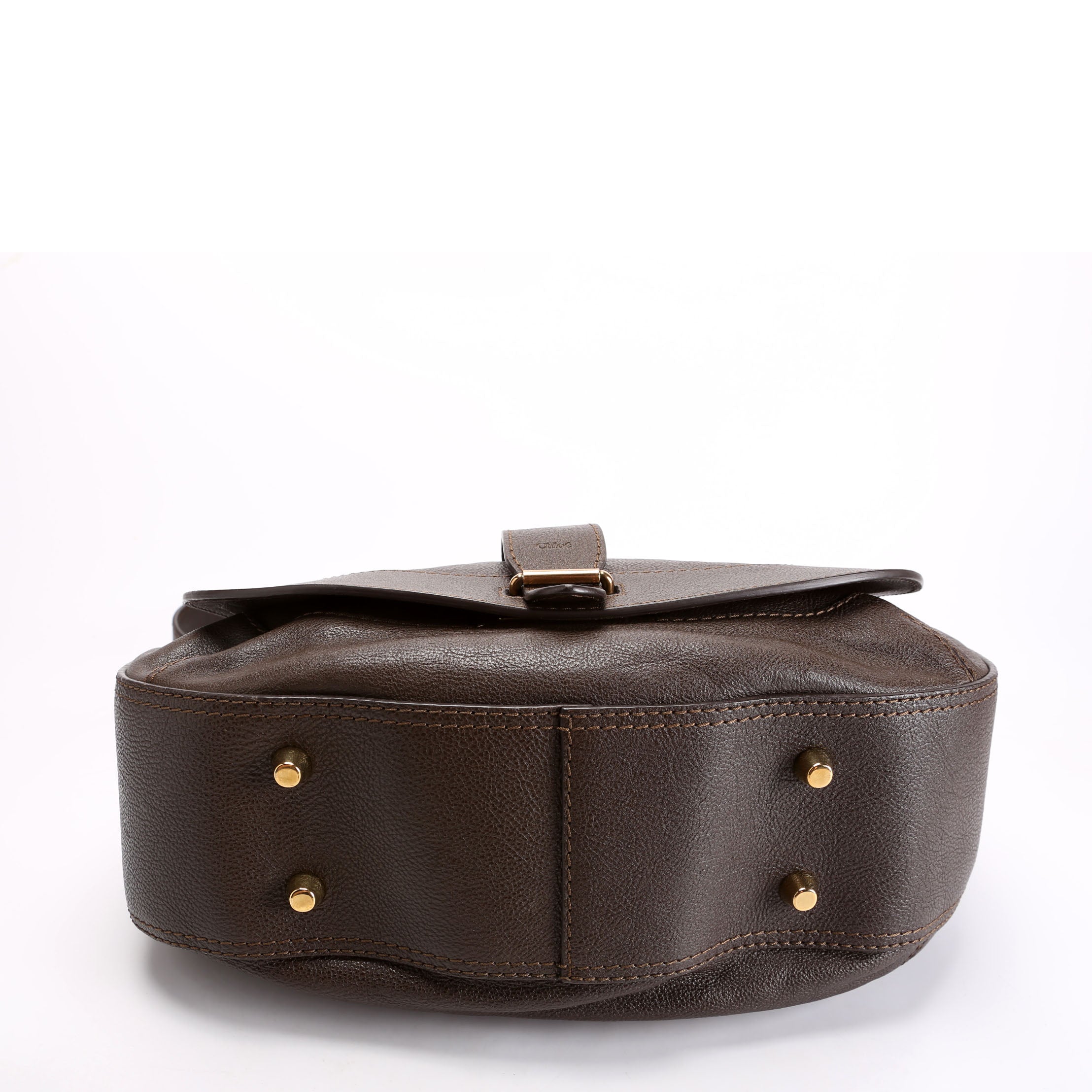 Georgia Hobo Calfskin Brown