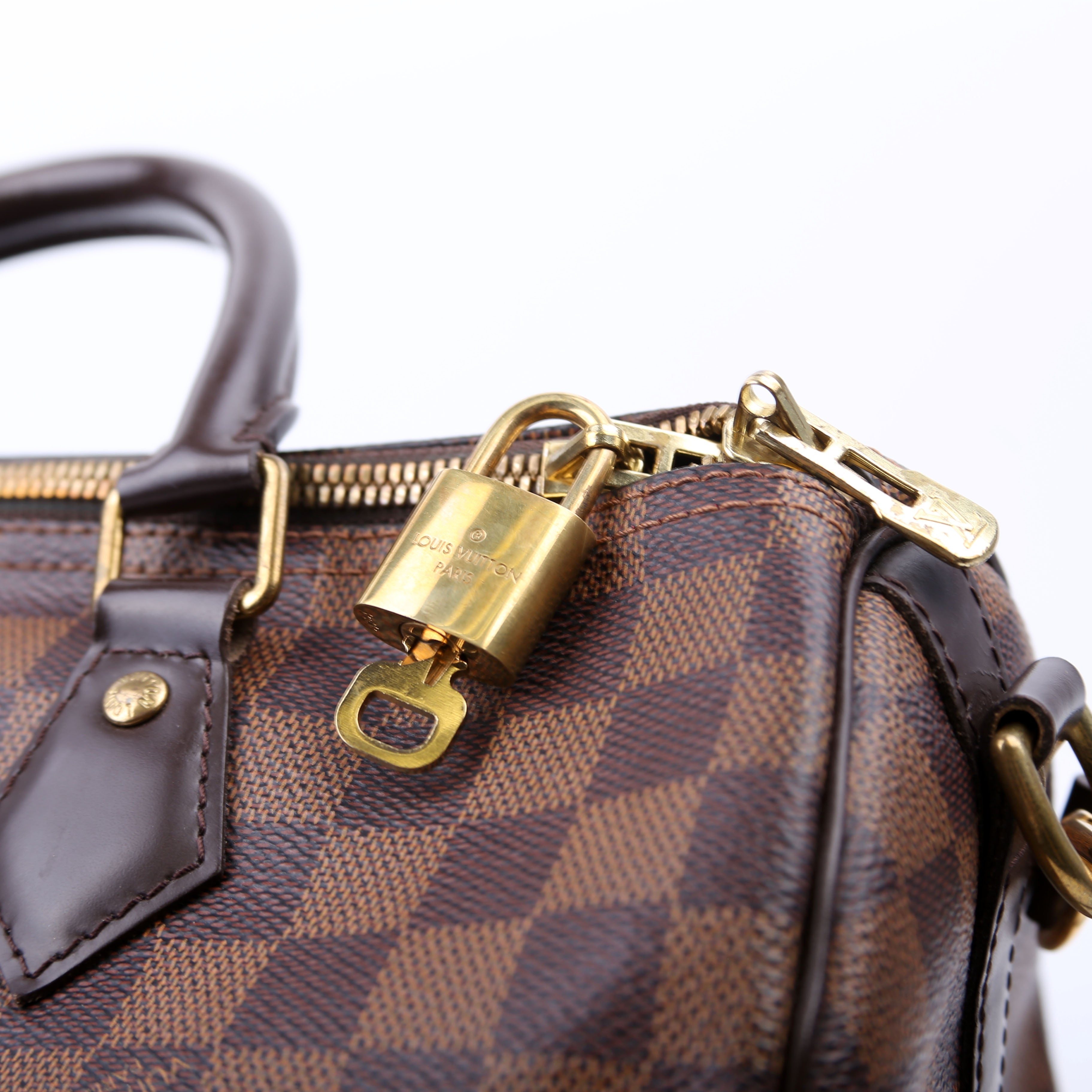 Speedy 30 Bandouliere Damier Ebene
