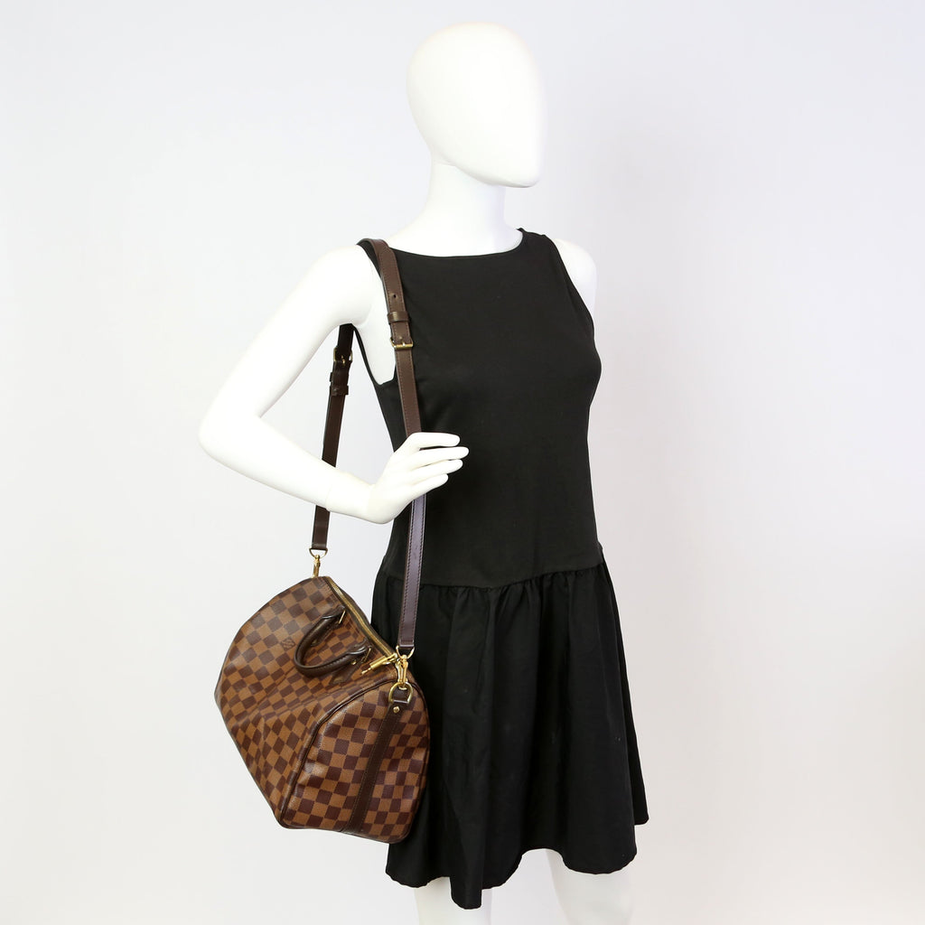 Speedy 30 Bandouliere Damier Ebene