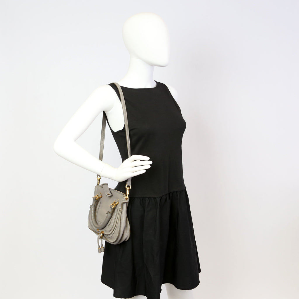 Marcie Satchel Mini 2Way Grey
