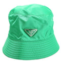 1HC137 Re-Nylon Triangle Logo Bucket Size Medium Green