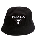 1HC137 Canvas Large Logo Bucket Size Small Black