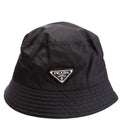 1HC137 Re-Nylon Triangle Logo Bucket Size Medium Black