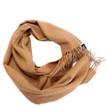 Logo Cashmere/Wool Brown