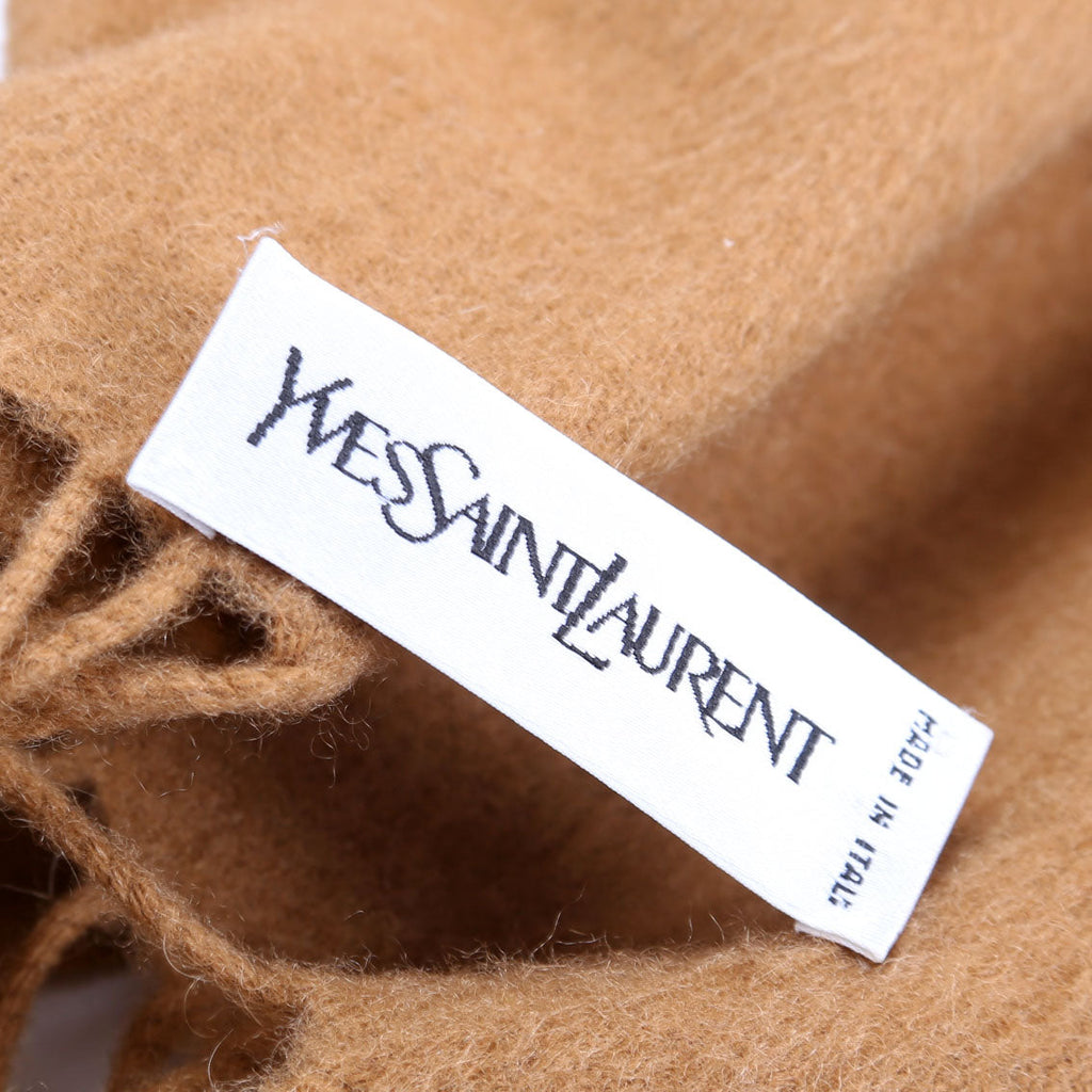 Logo Cashmere/Wool Brown