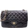 Classic Flap Jumbo Caviar 16M Black