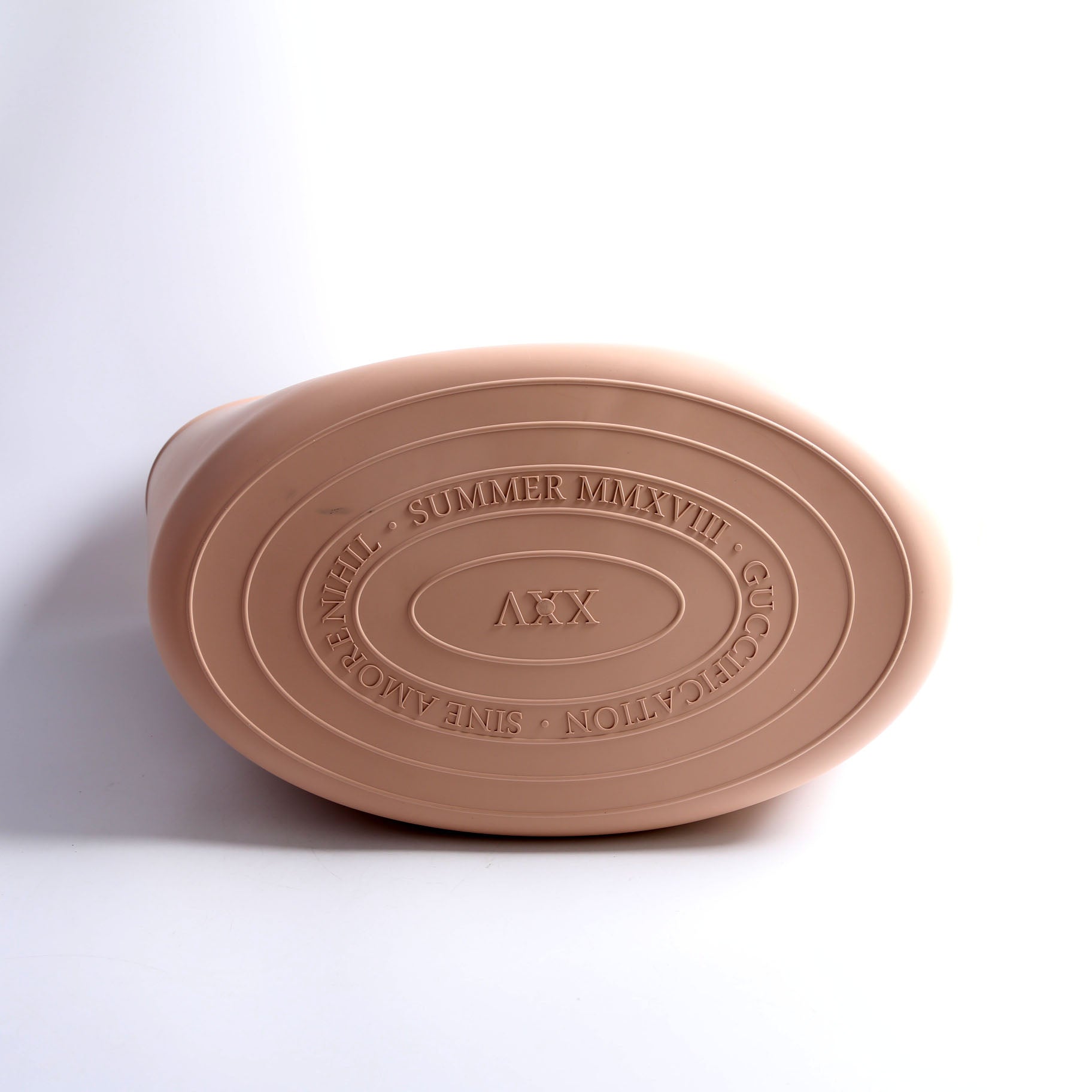 511261 Rubber Logo Ice Bucket Nude
