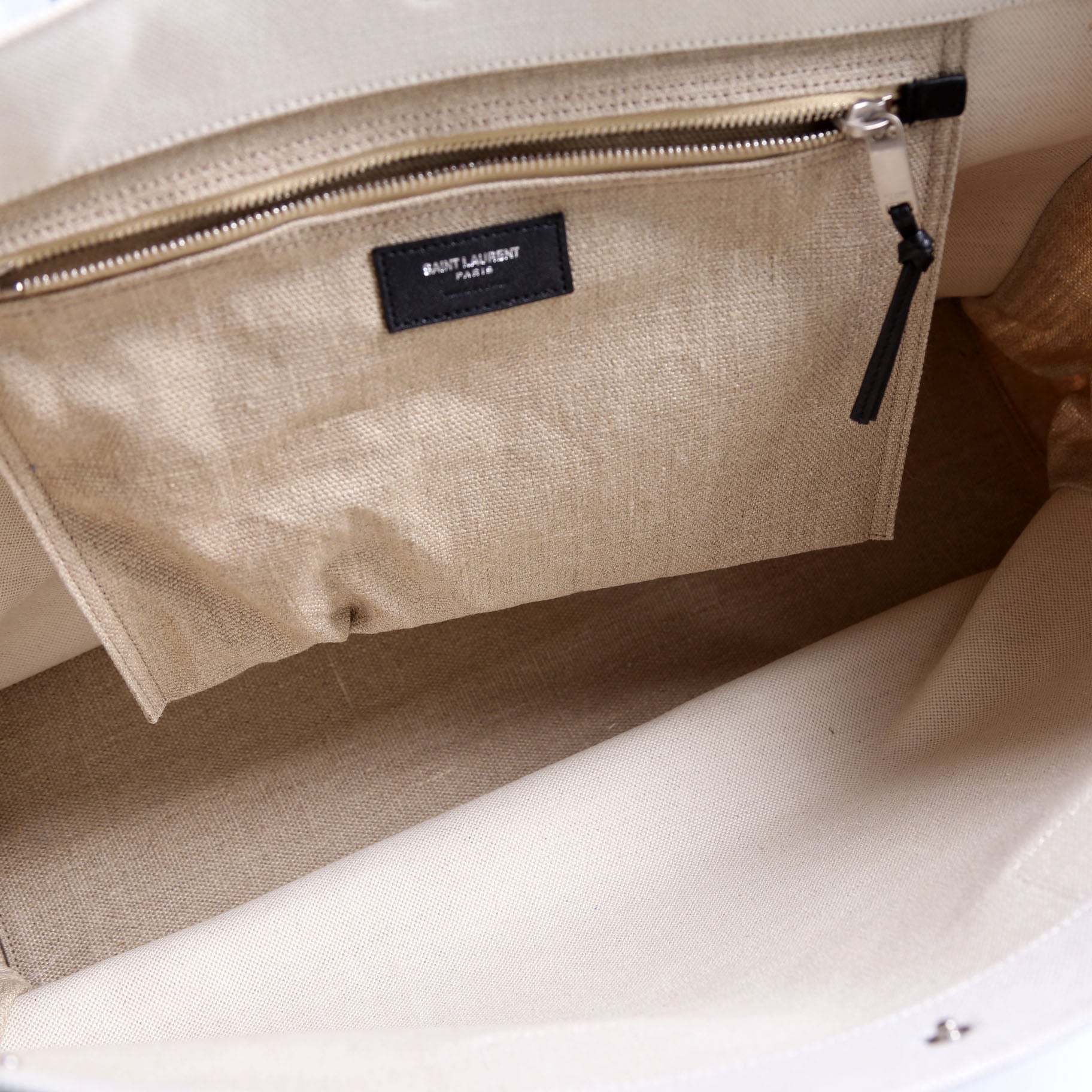 SAINT LAURENT Rive Gauche Tote Bag