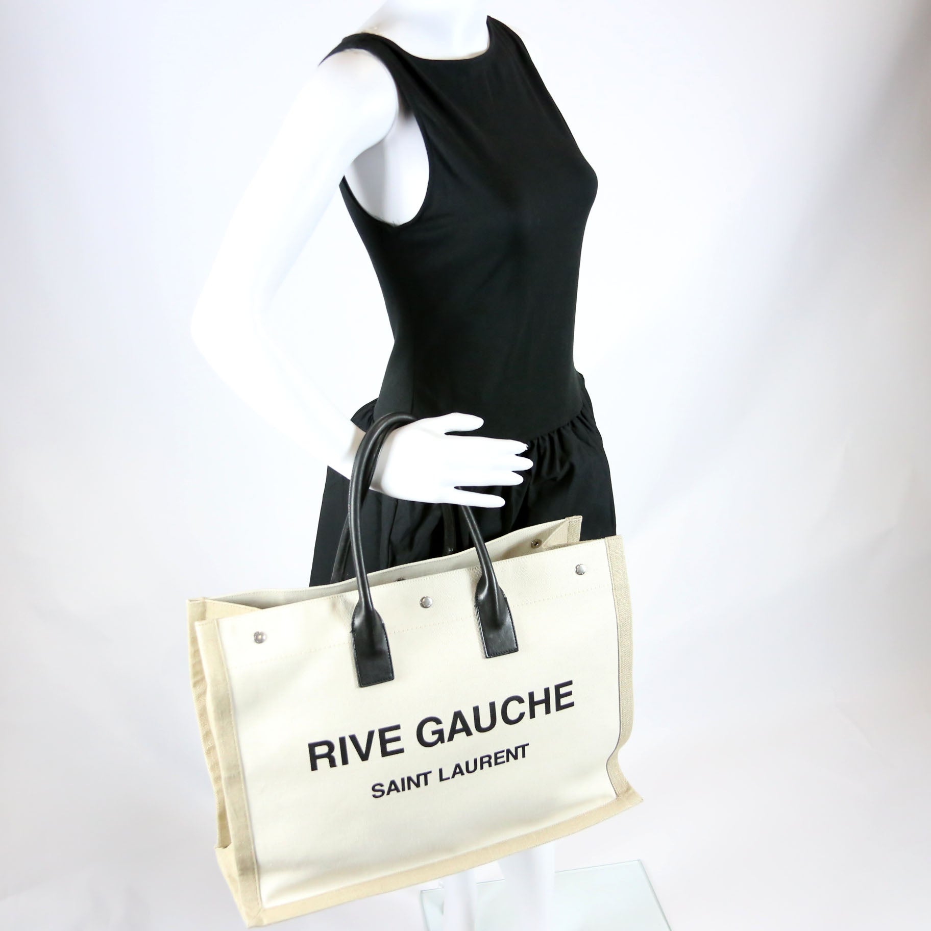 SAINT LAURENT Rive Gauche Tote Bag