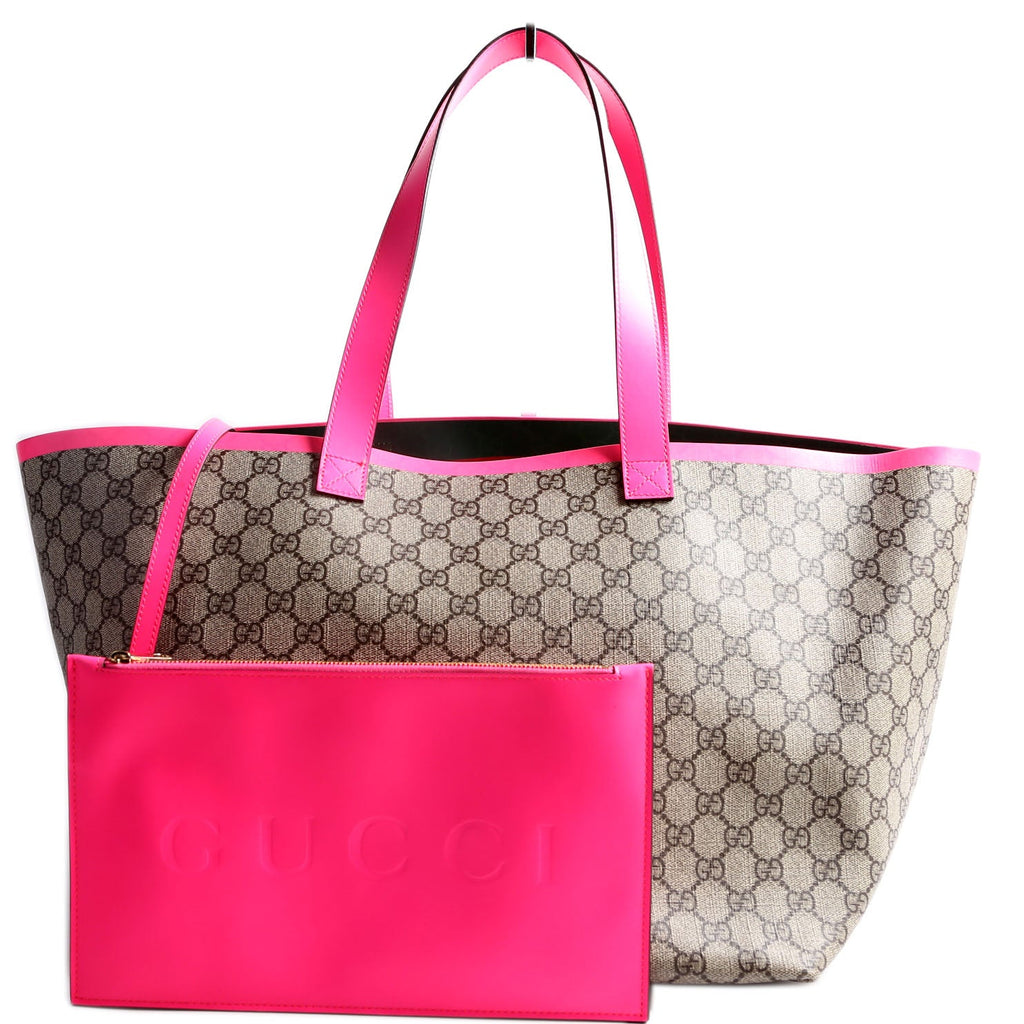 792529 GG Supreme Totissima Medium Tote Pink