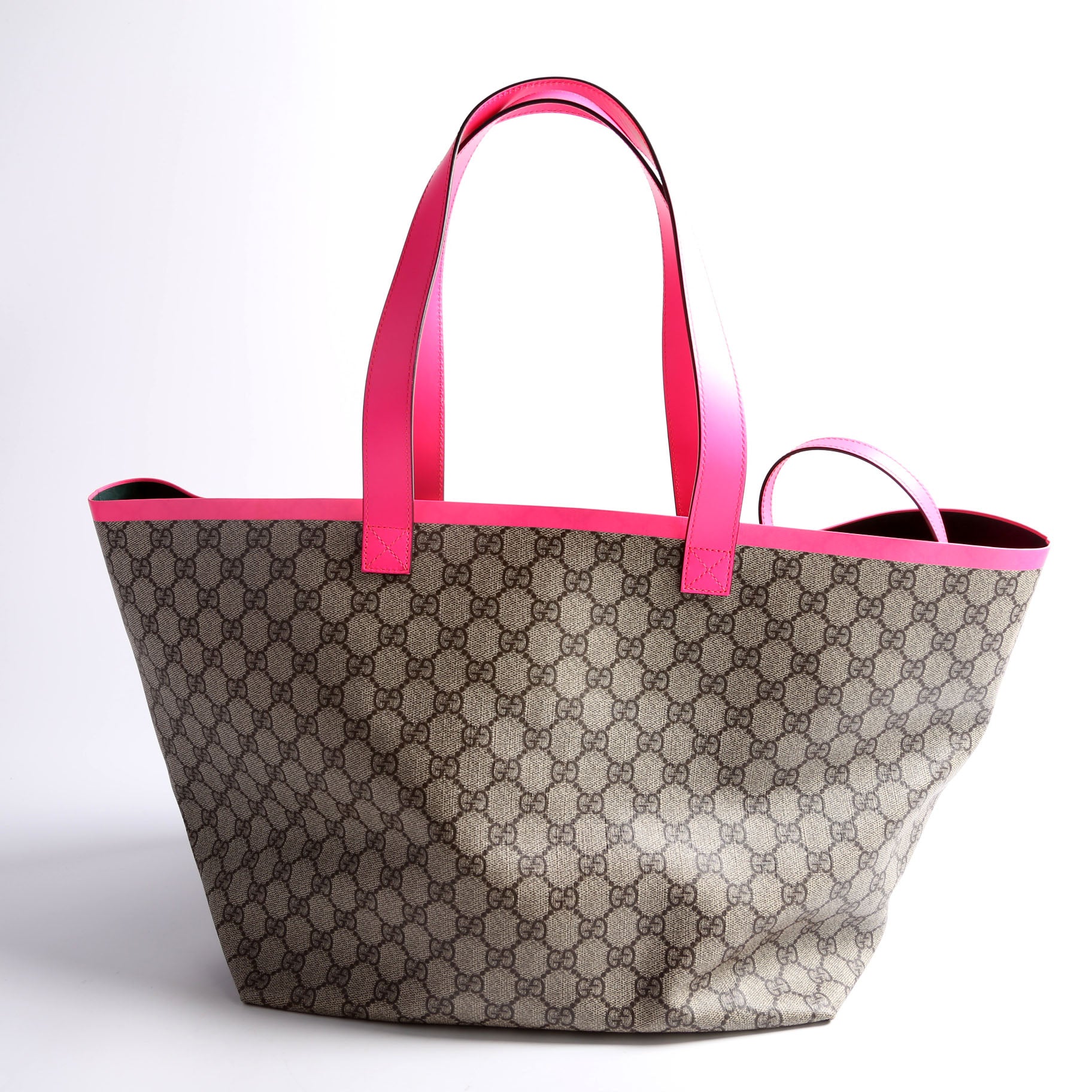792529 GG Supreme Totissima Medium Tote Pink