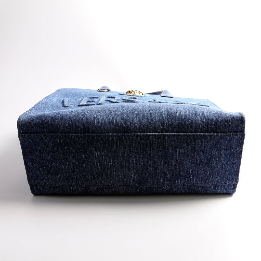 La Medusa Denim Tote Large