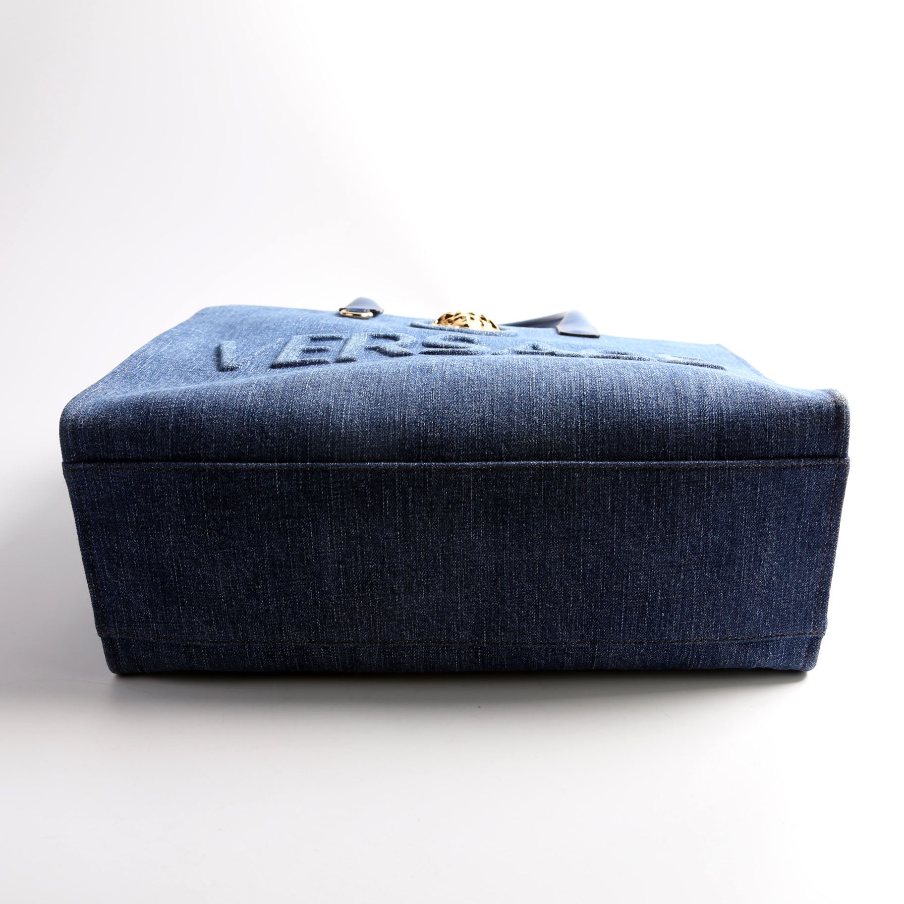 La Medusa Denim Tote Large