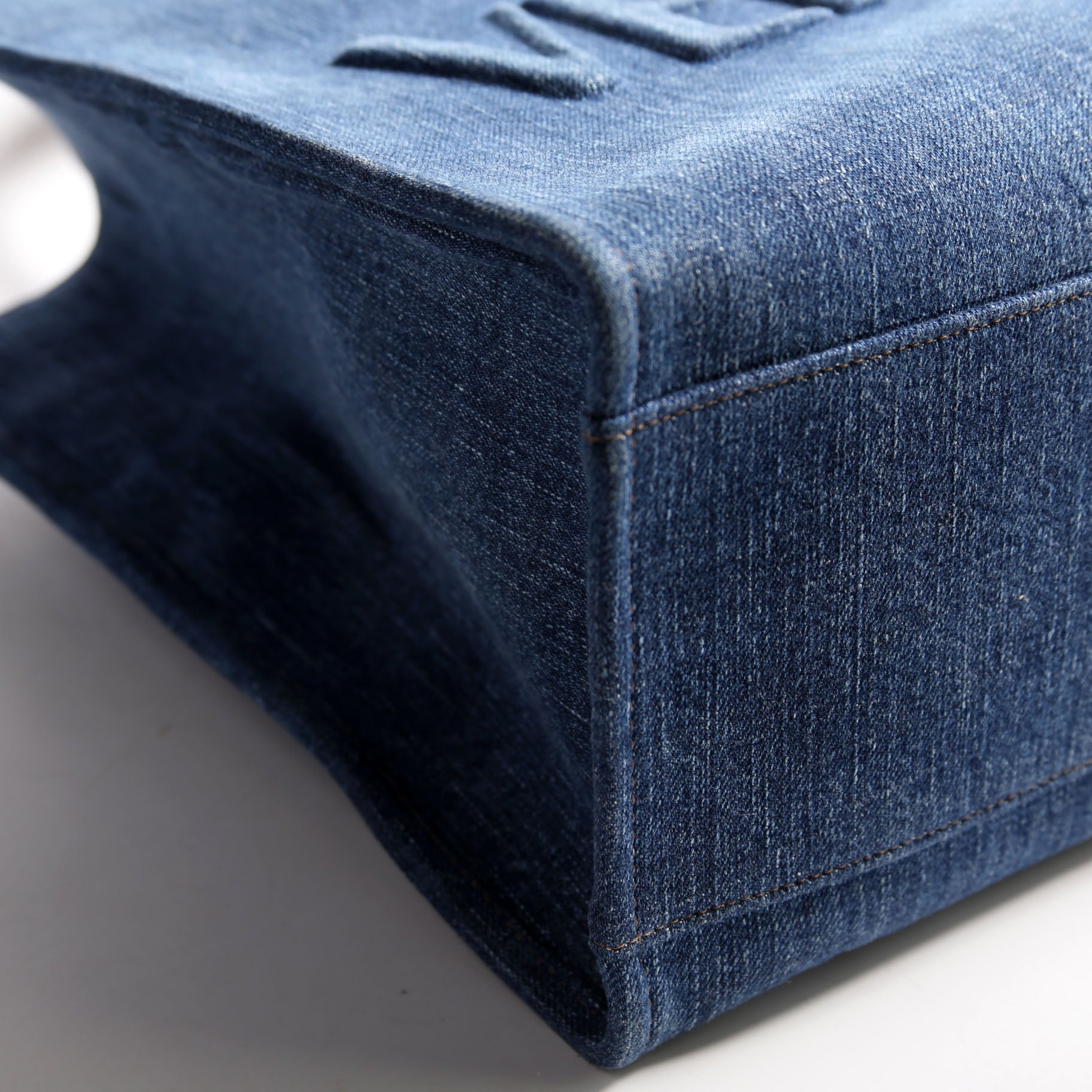 La Medusa Denim Tote Large