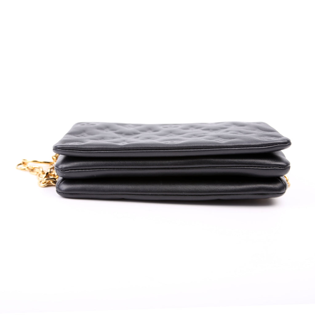 Pochette Coussin Black