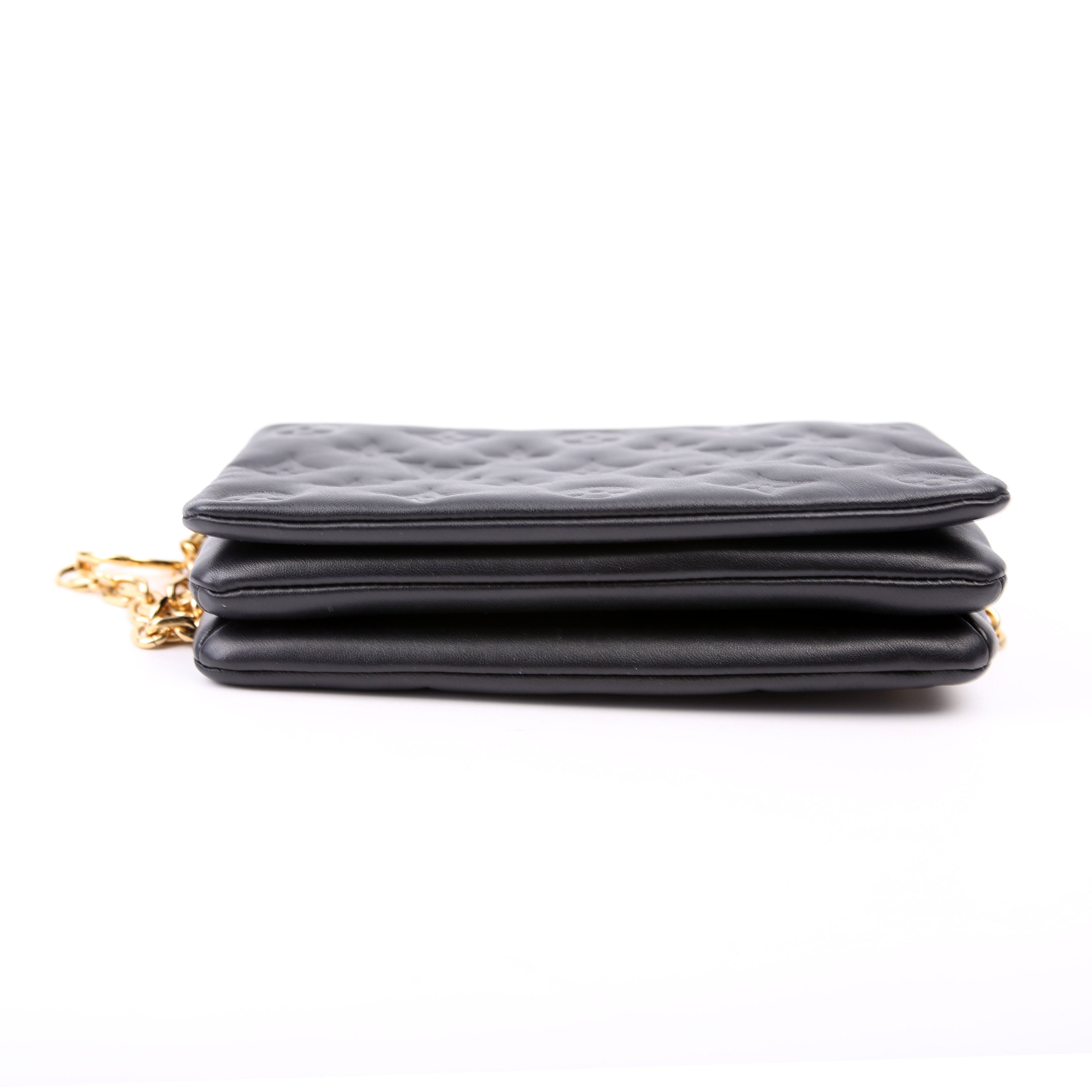 Pochette Coussin Black