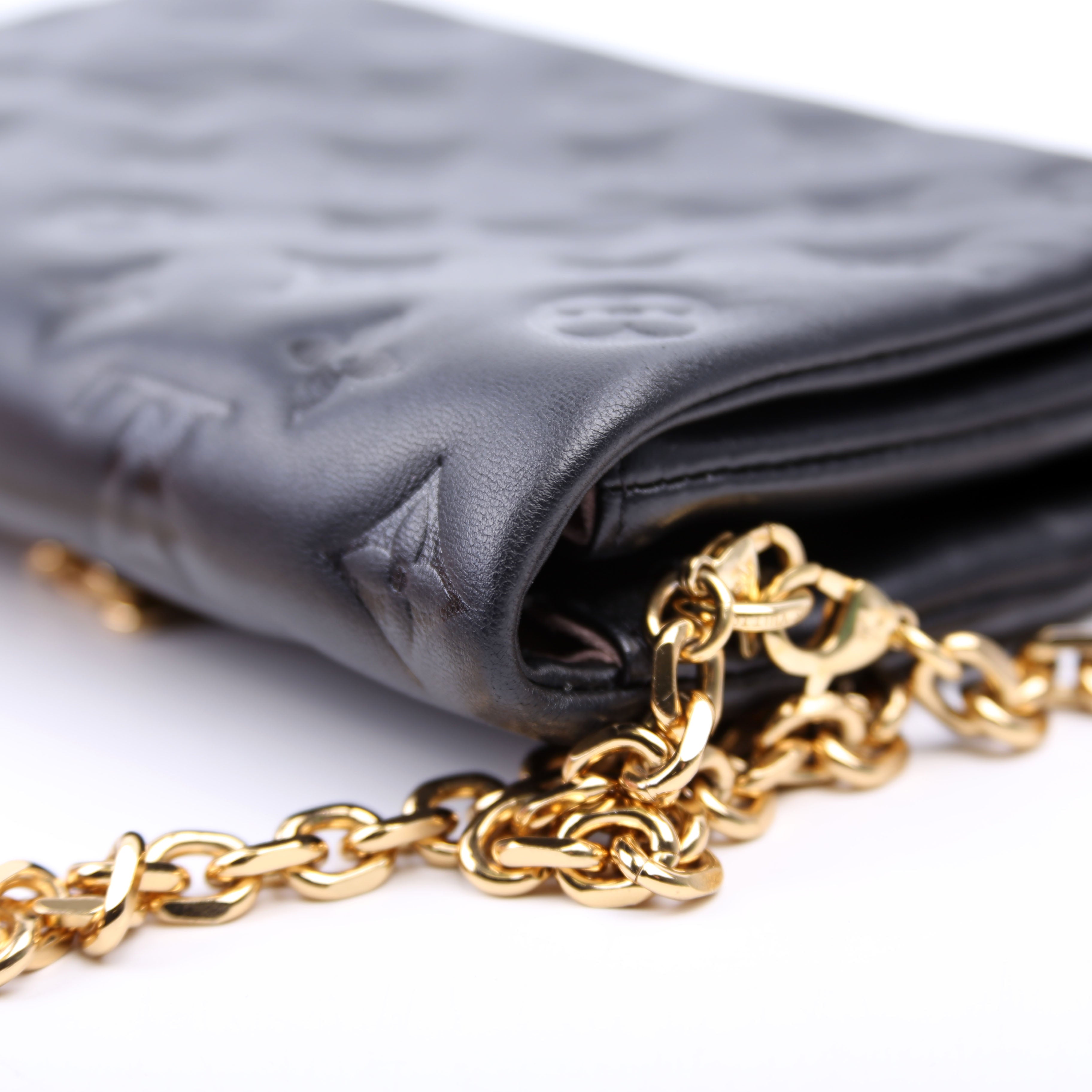 Pochette Coussin Black