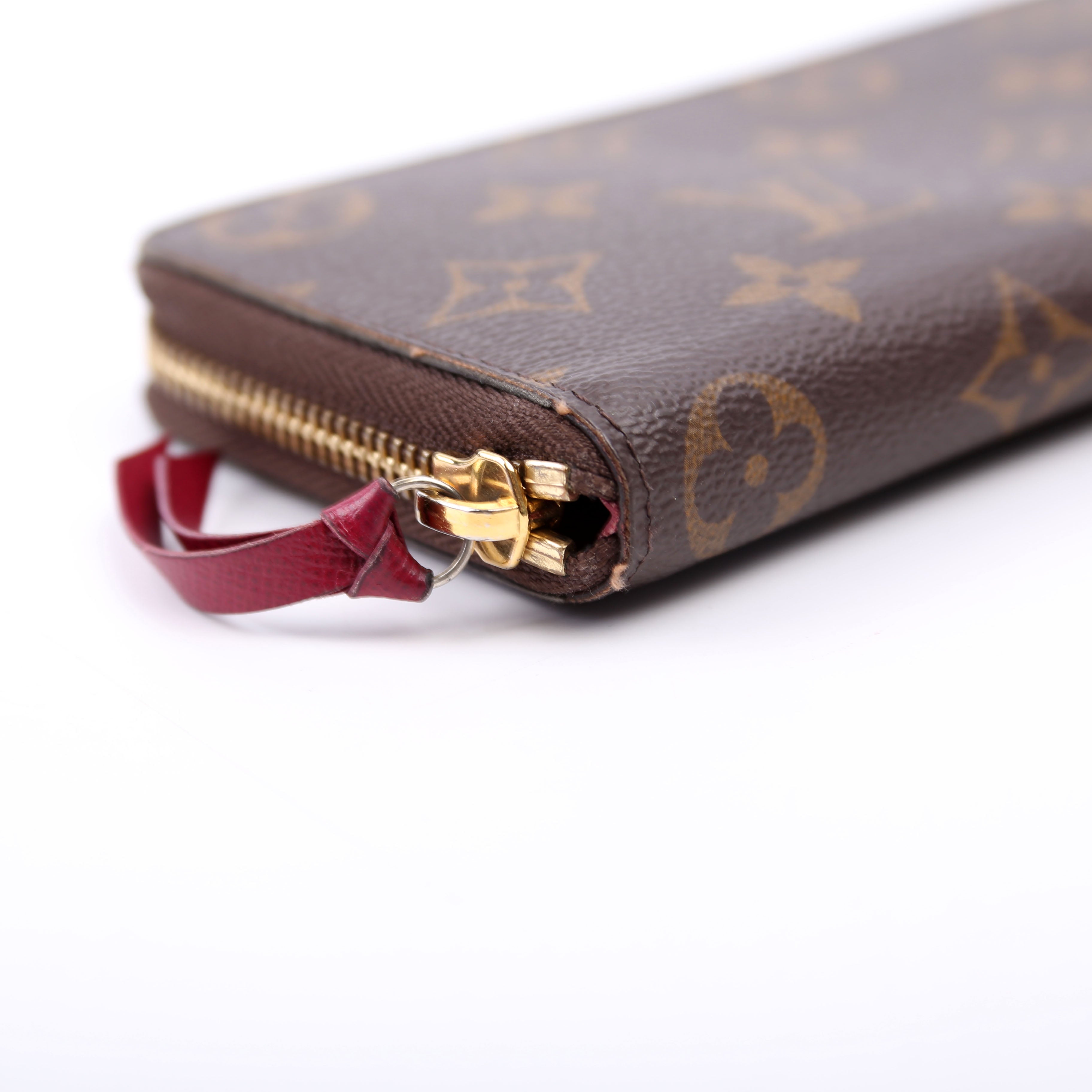 Clemence Wallet Monogram Berry