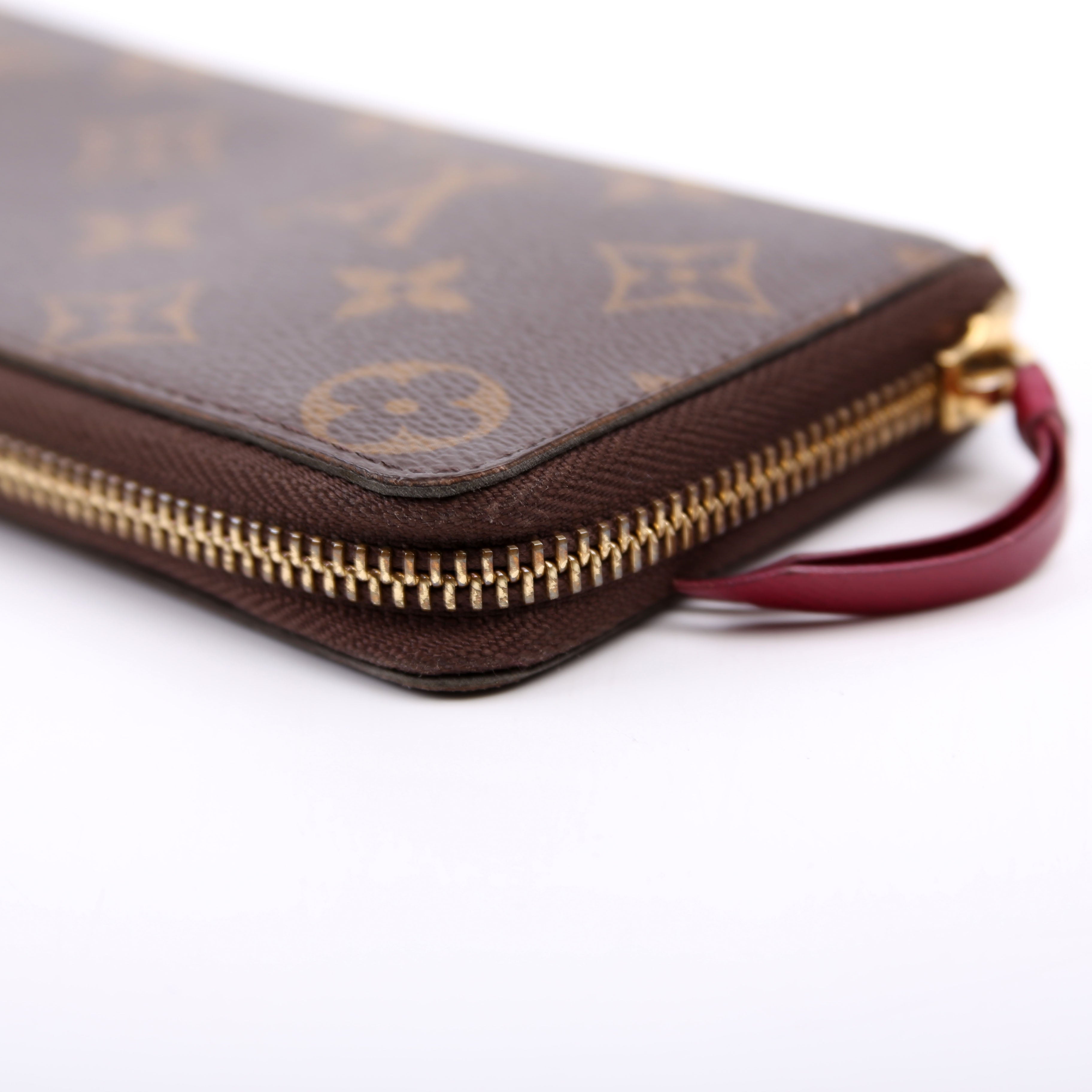 Clemence Wallet Monogram Berry