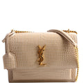 Sunset Medium Crocodile Embossed 442906 Nude