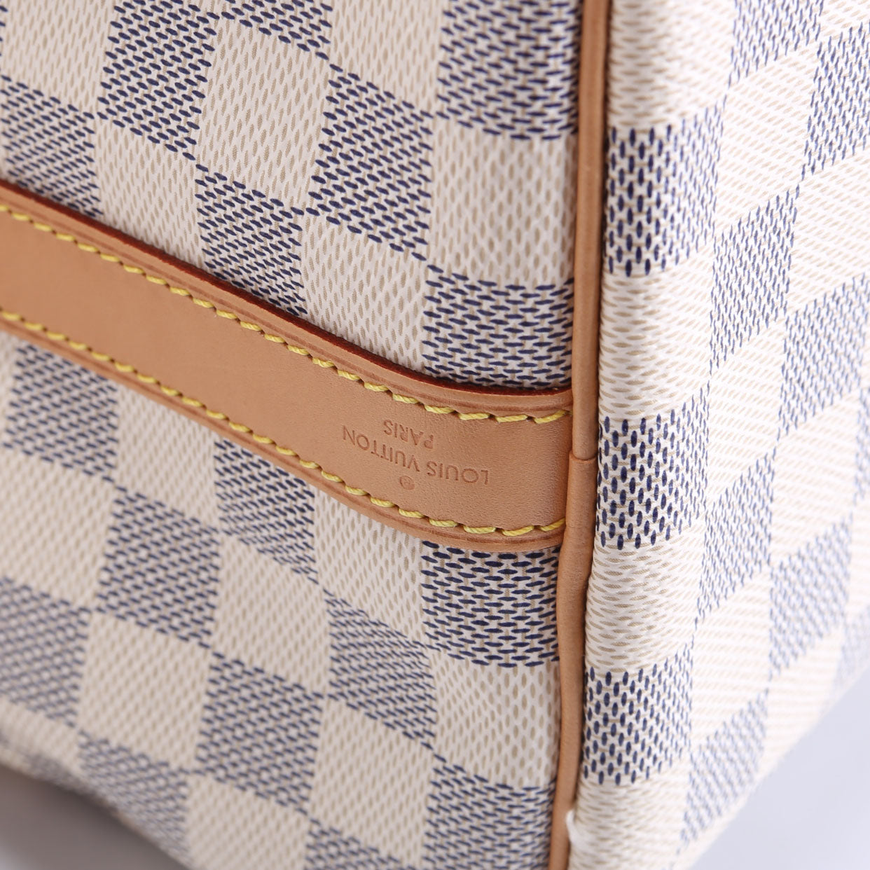 Speedy 30 Bandouliere Damier Azur