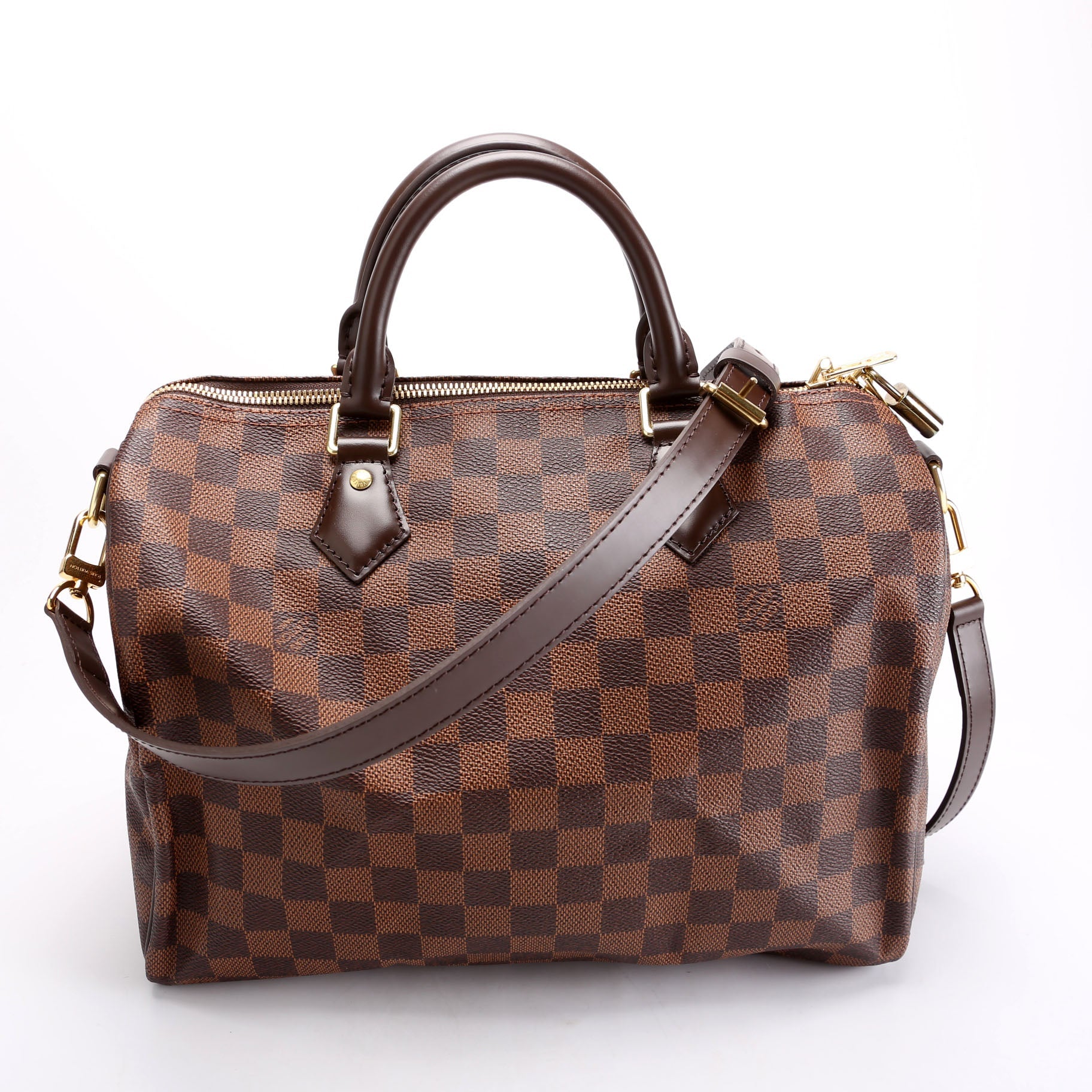 Speedy 30 Bandouliere Damier Ebene