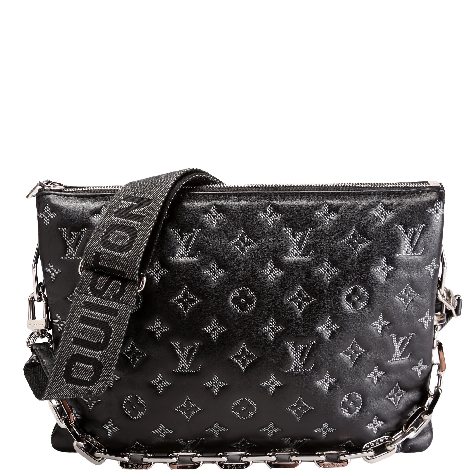Coussin MM NV Lambskin Denim