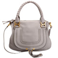 Marcie Satchel Medium Grey
