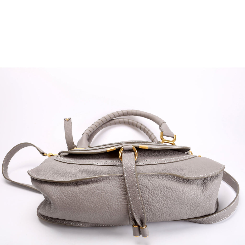Marcie Satchel Medium Grey