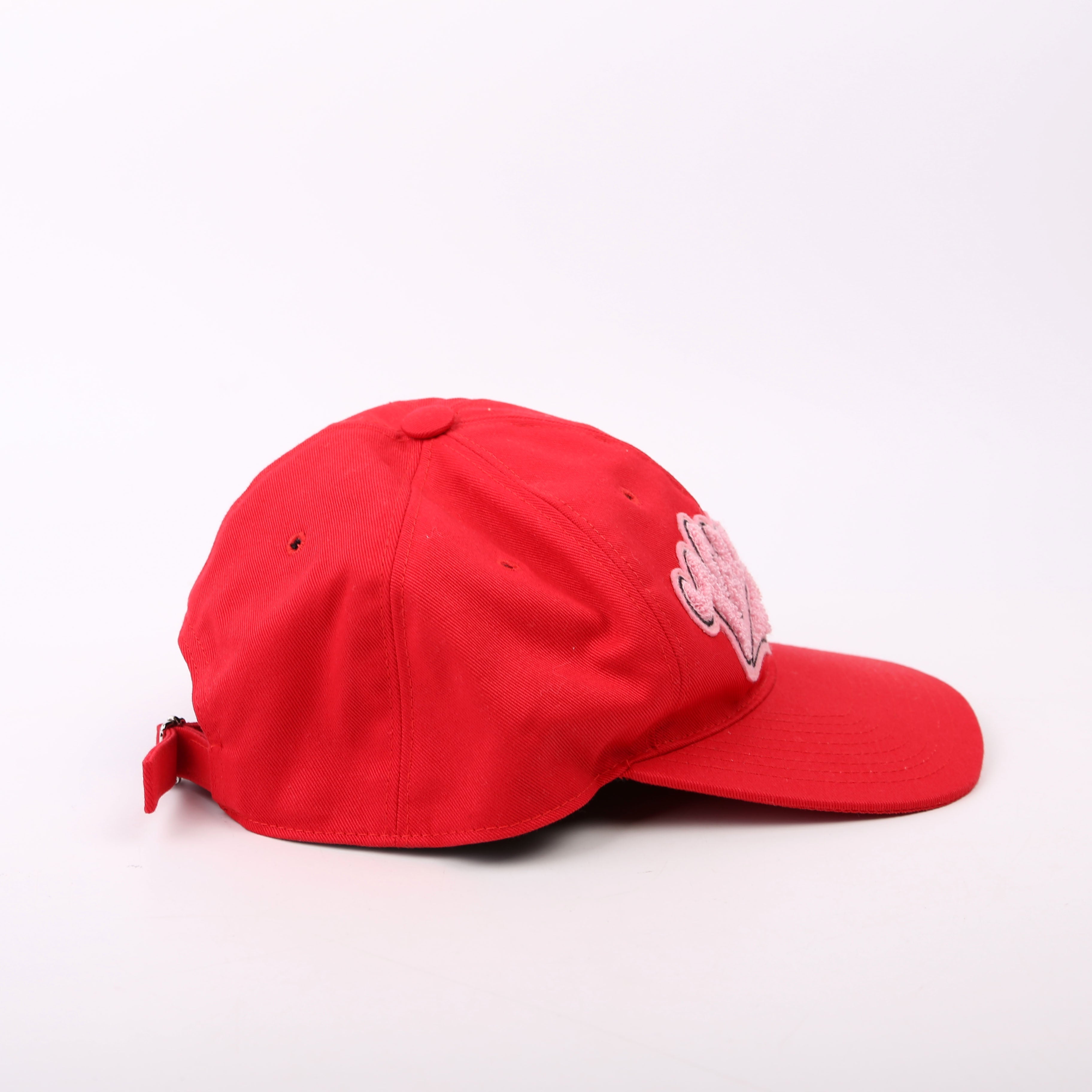 Logo Embroidered Shearling Hat Size 58